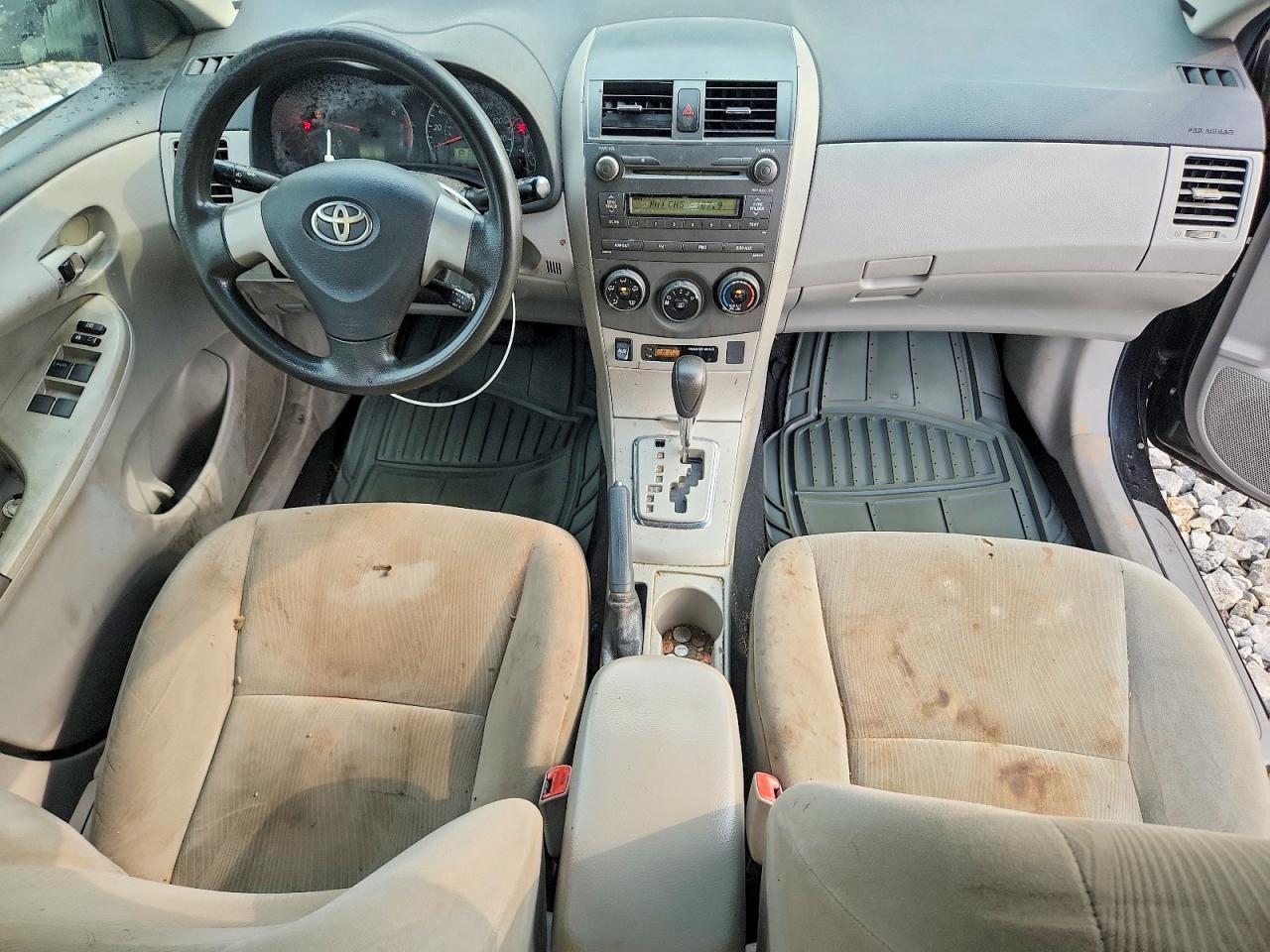 2011 Toyota Corolla Le Black vin: 2T1BU4EEXBC564238