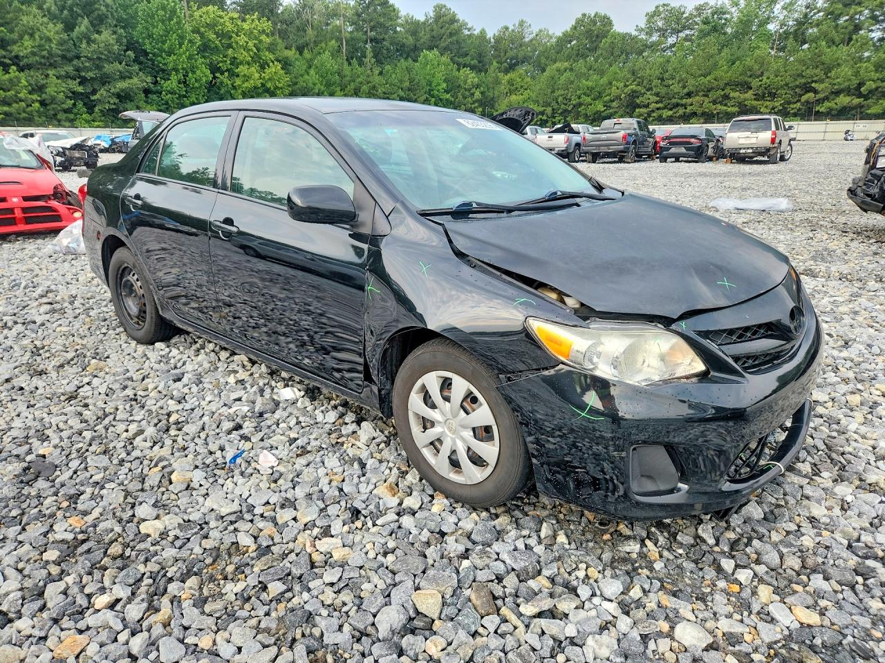 2011 Toyota Corolla Le Black vin: 2T1BU4EEXBC564238