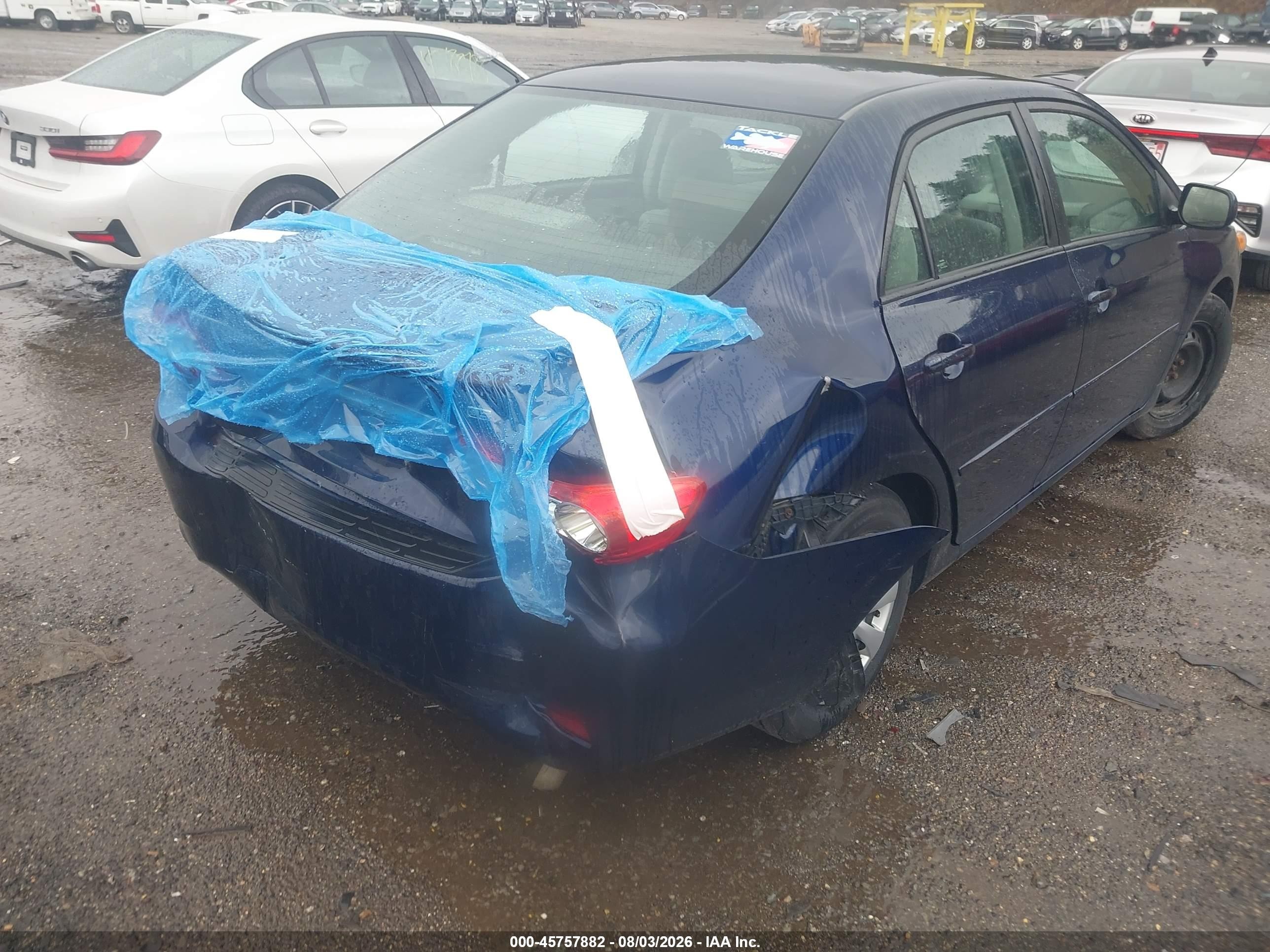 2011 Toyota Corolla Le Blue vin: 2T1BU4EEXBC590676