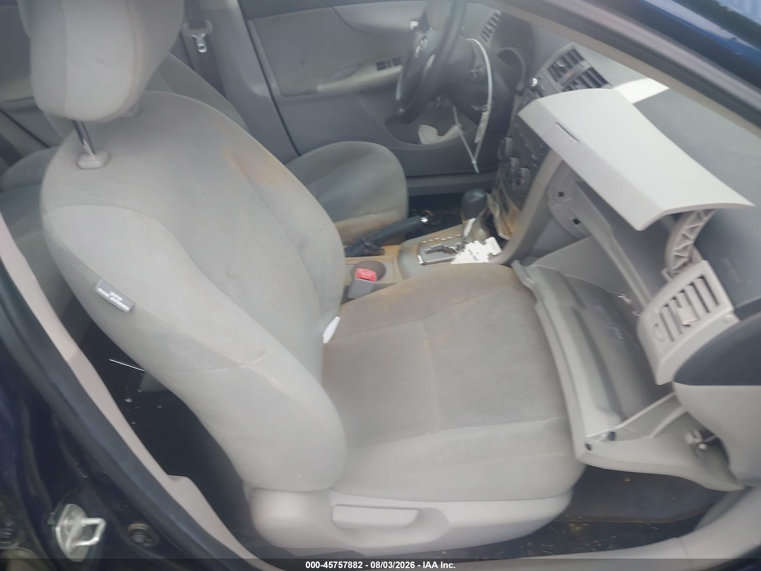 2011 Toyota Corolla Le Blue vin: 2T1BU4EEXBC590676