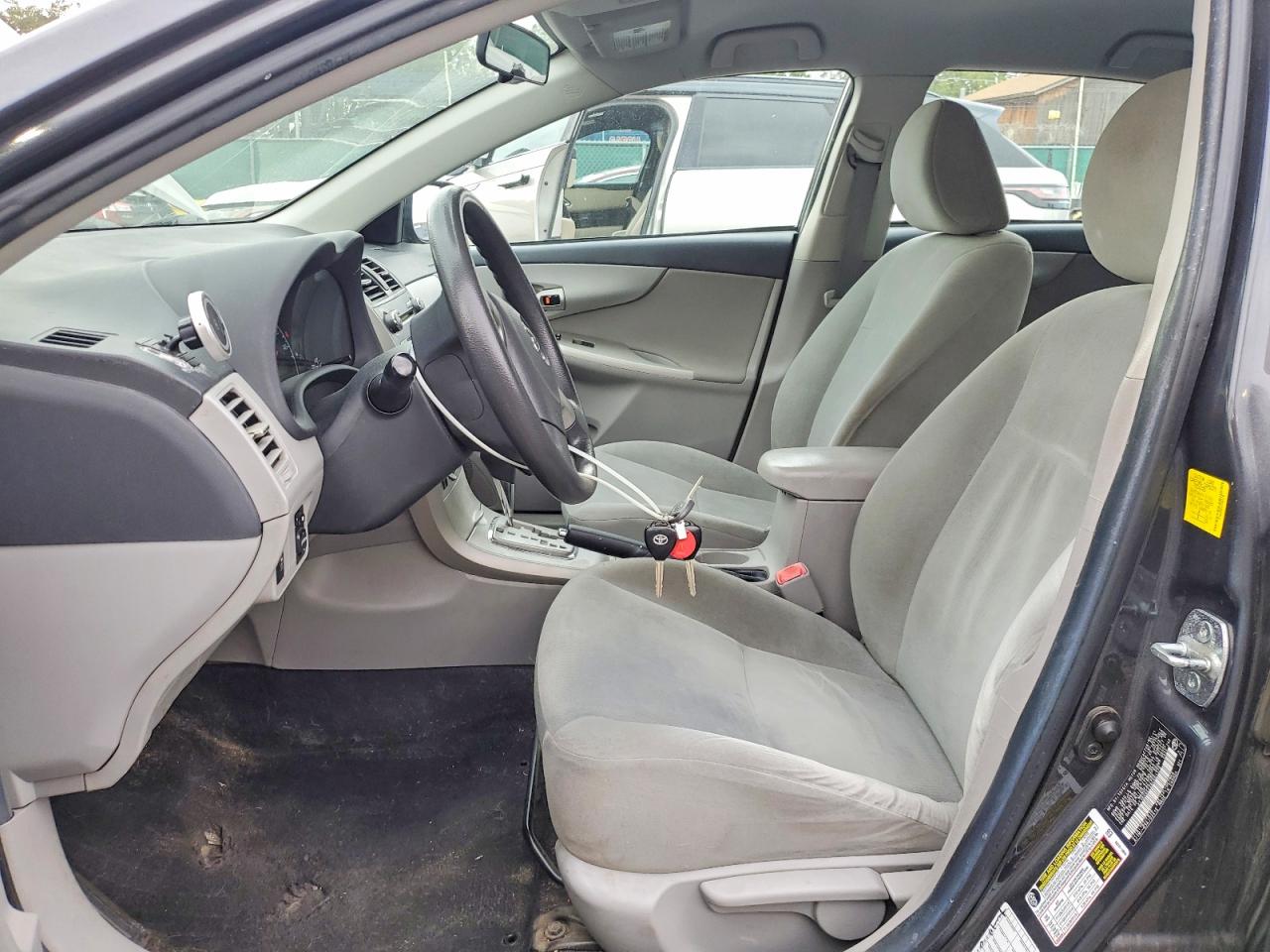 2011 Toyota Corolla Le Gray vin: 2T1BU4EEXBC601370