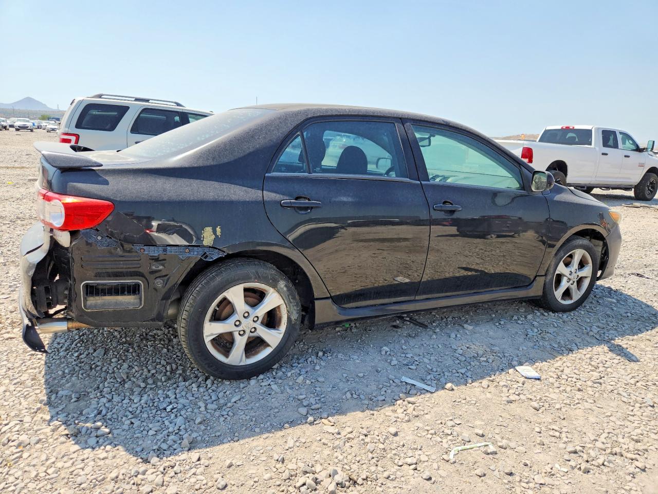 2011 Toyota Corolla S Black vin: 2T1BU4EEXBC602776