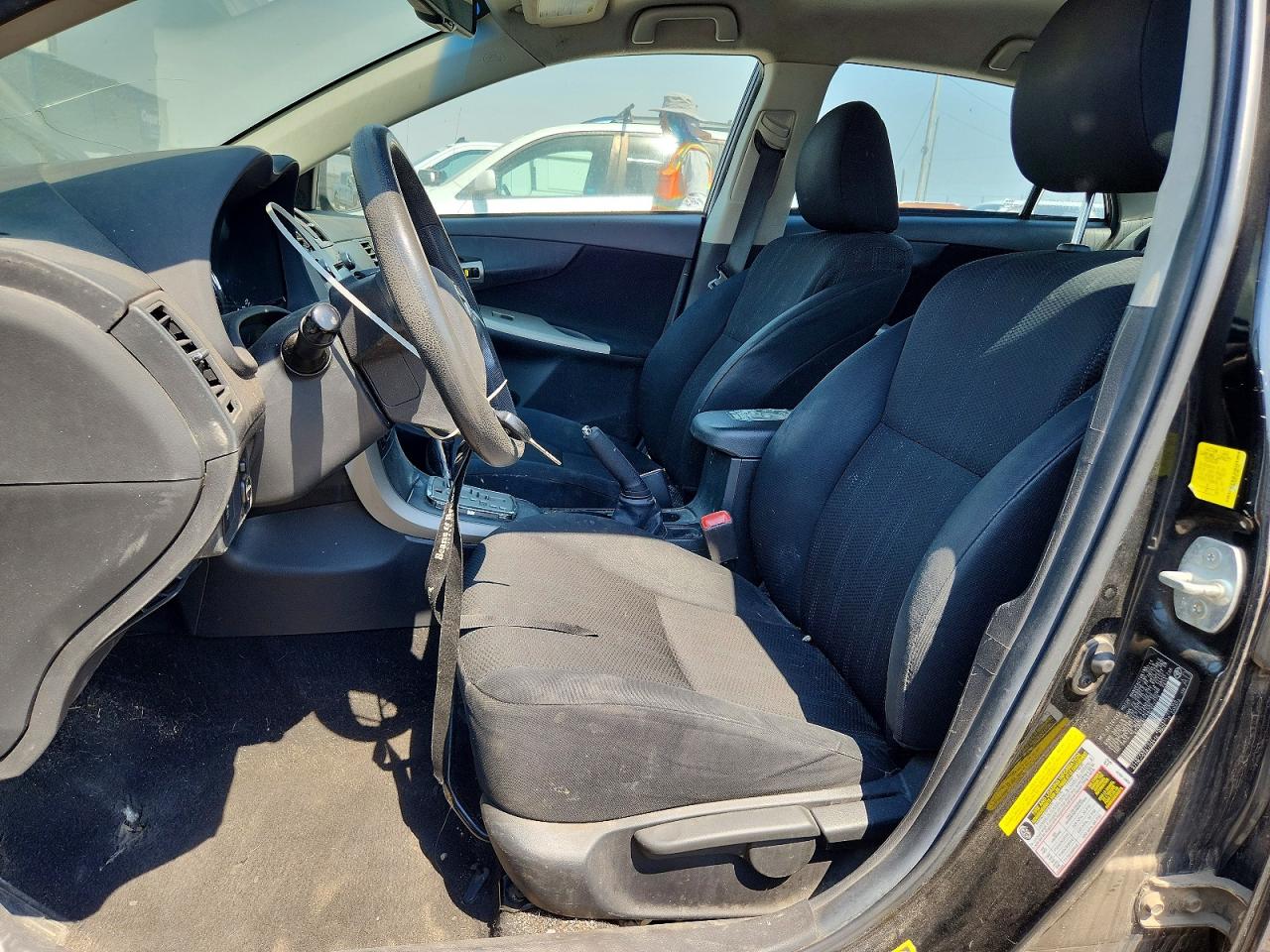 2011 Toyota Corolla S Black vin: 2T1BU4EEXBC602776