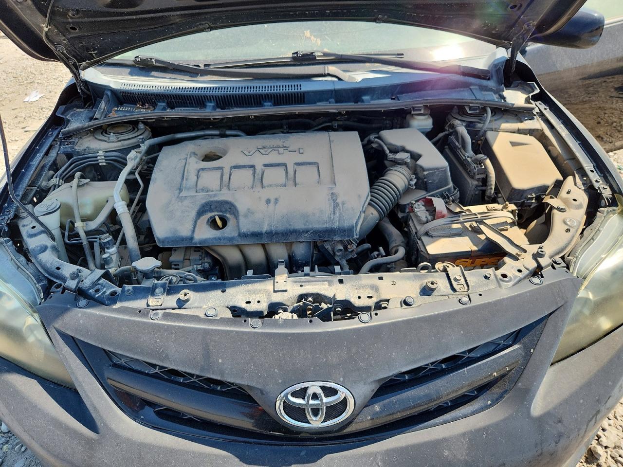 2011 Toyota Corolla S Black vin: 2T1BU4EEXBC602776