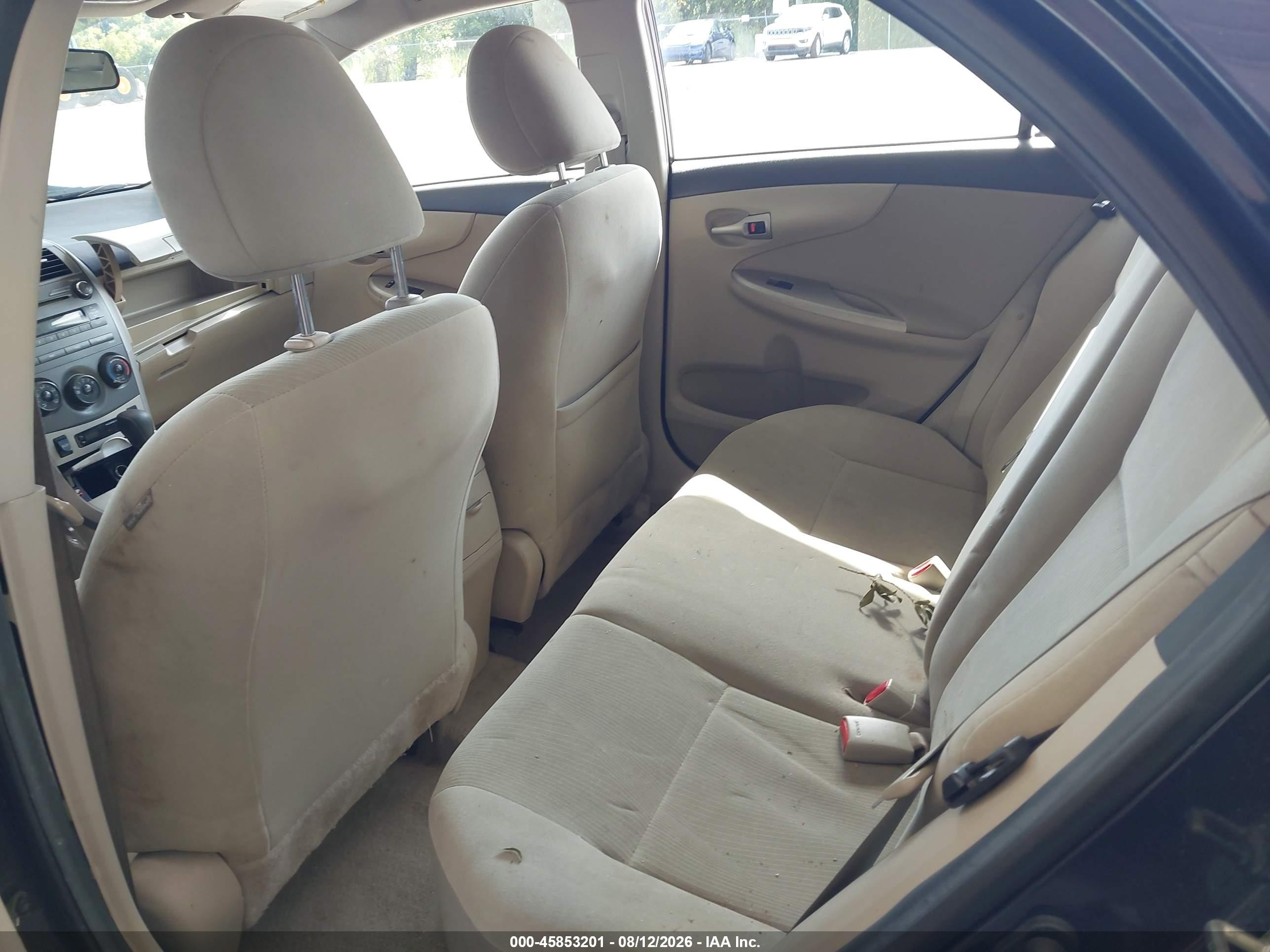 2011 Toyota Corolla Le Dark Blue vin: 2T1BU4EEXBC606939