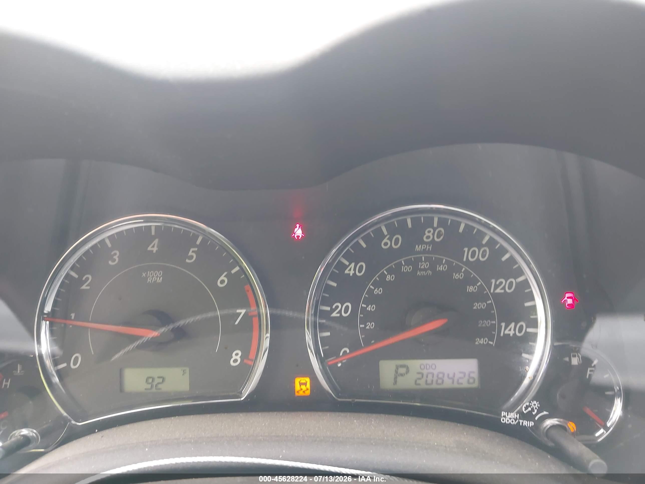 2011 Toyota Corolla S Red vin: 2T1BU4EEXBC617942