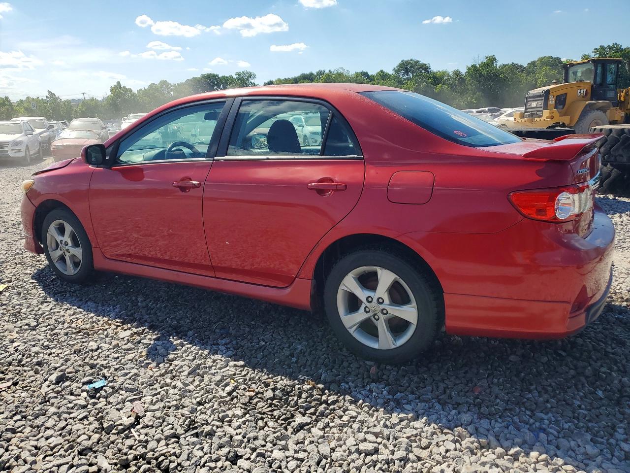2011 Toyota Corolla S Red vin: 2T1BU4EEXBC620422