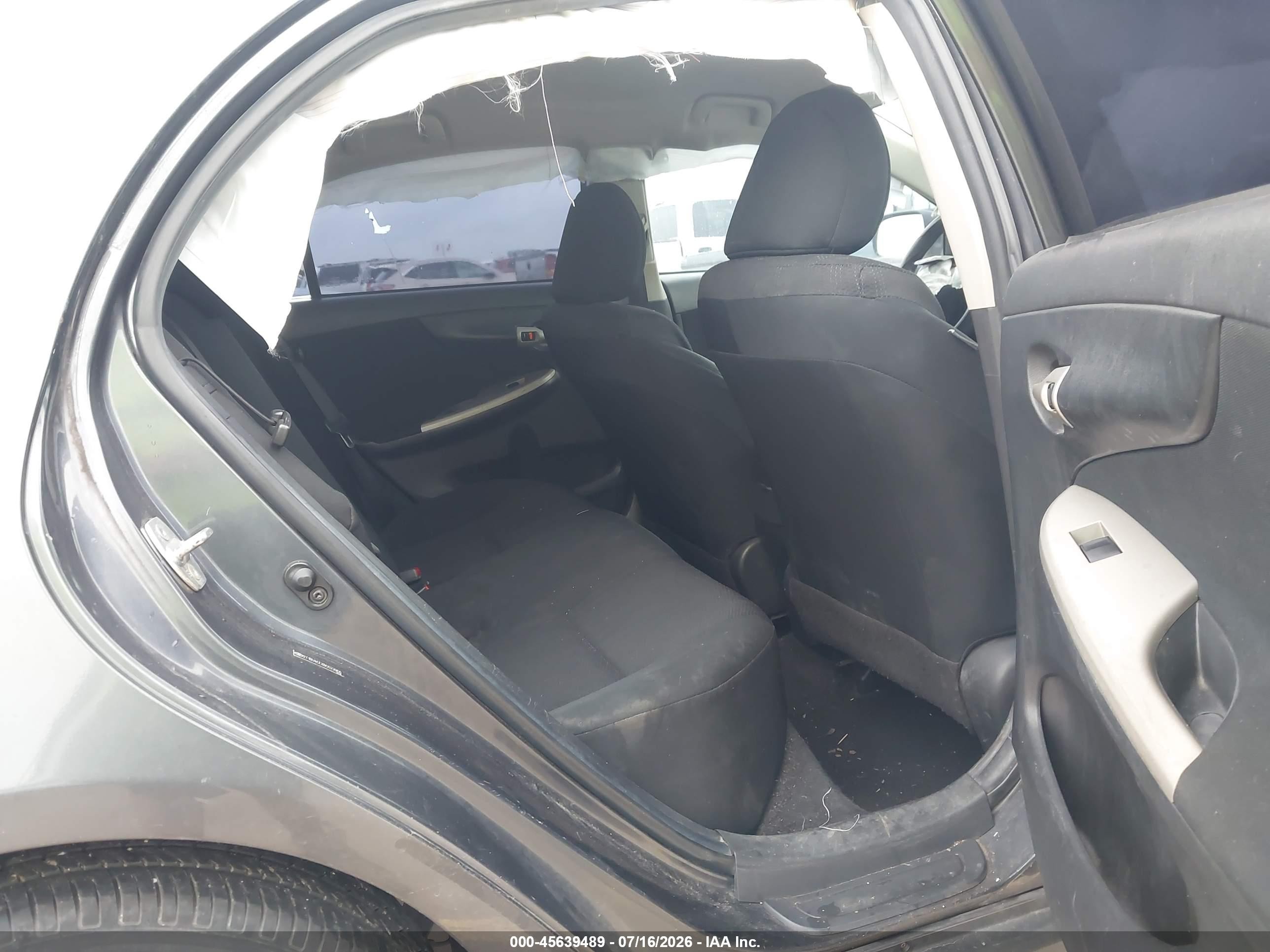 2011 Toyota Corolla S Gray vin: 2T1BU4EEXBC623966