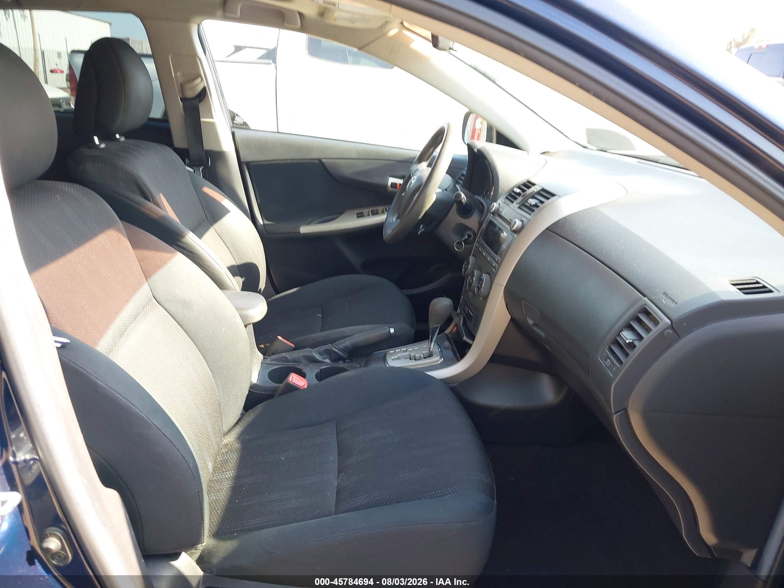 2011 Toyota Corolla S Blue vin: 2T1BU4EEXBC625815