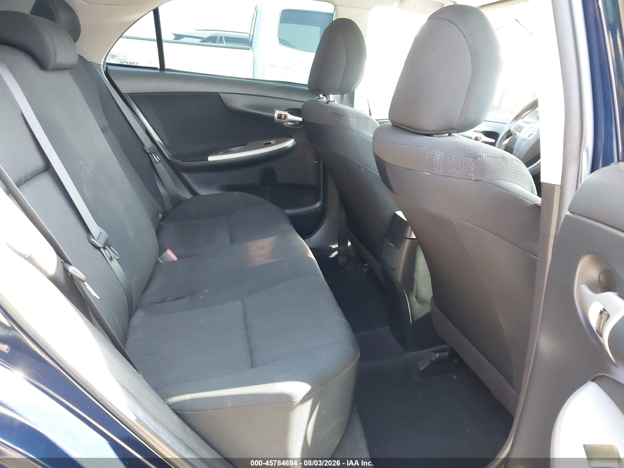 2011 Toyota Corolla S Blue vin: 2T1BU4EEXBC625815