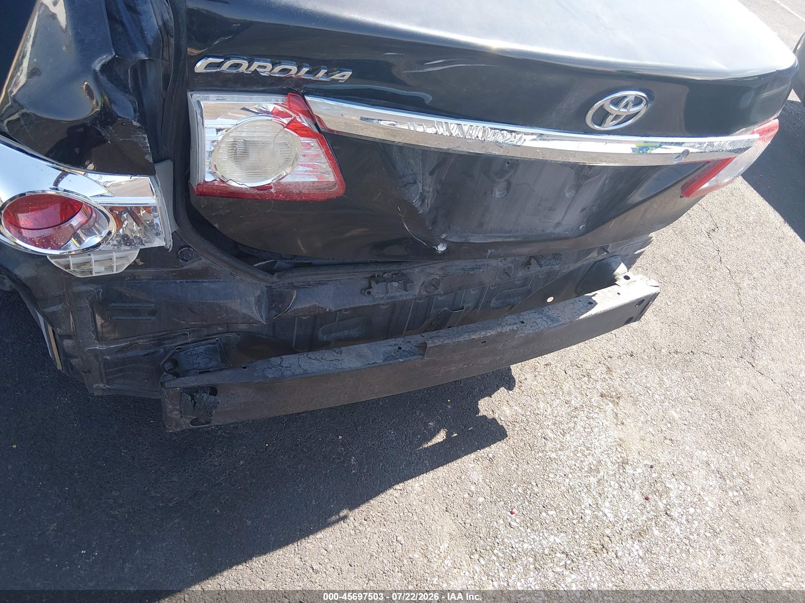 2011 Toyota Corolla   Black vin: 2T1BU4EEXBC636975