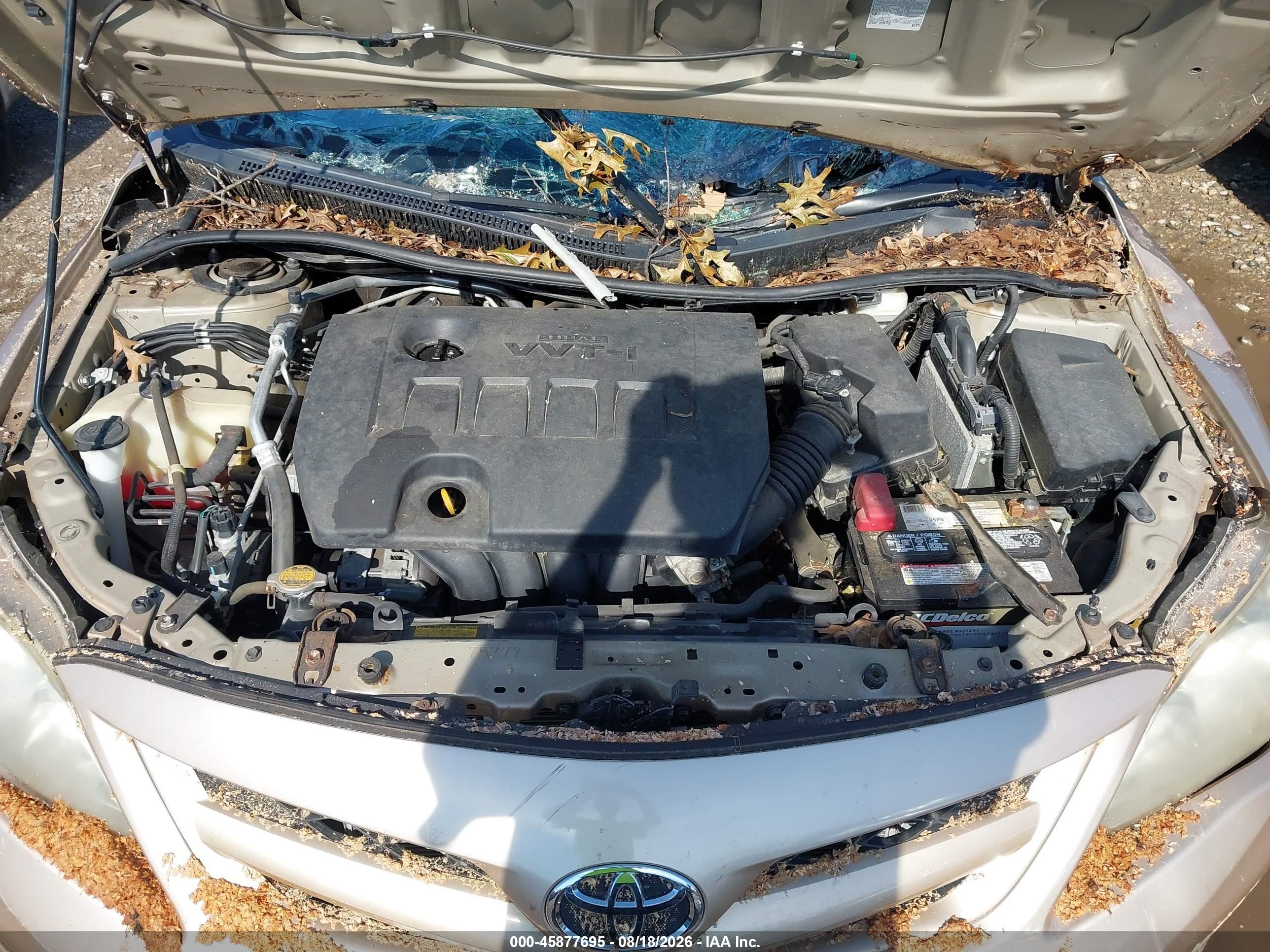 2011 Toyota Corolla Le Gold vin: 2T1BU4EEXBC639620