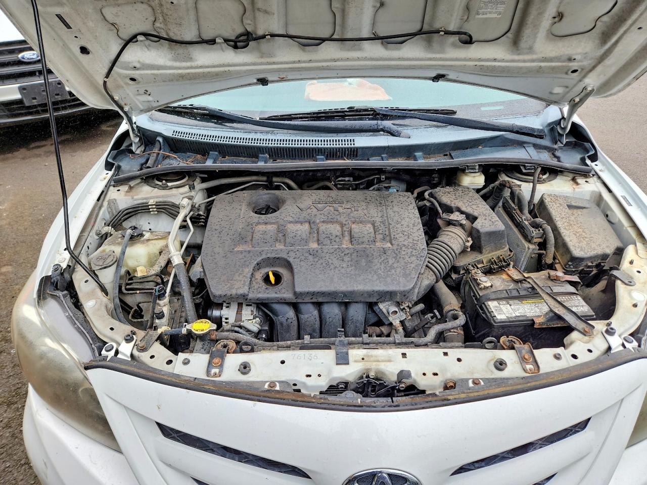 2011 Toyota Corolla S White vin: 2T1BU4EEXBC639973