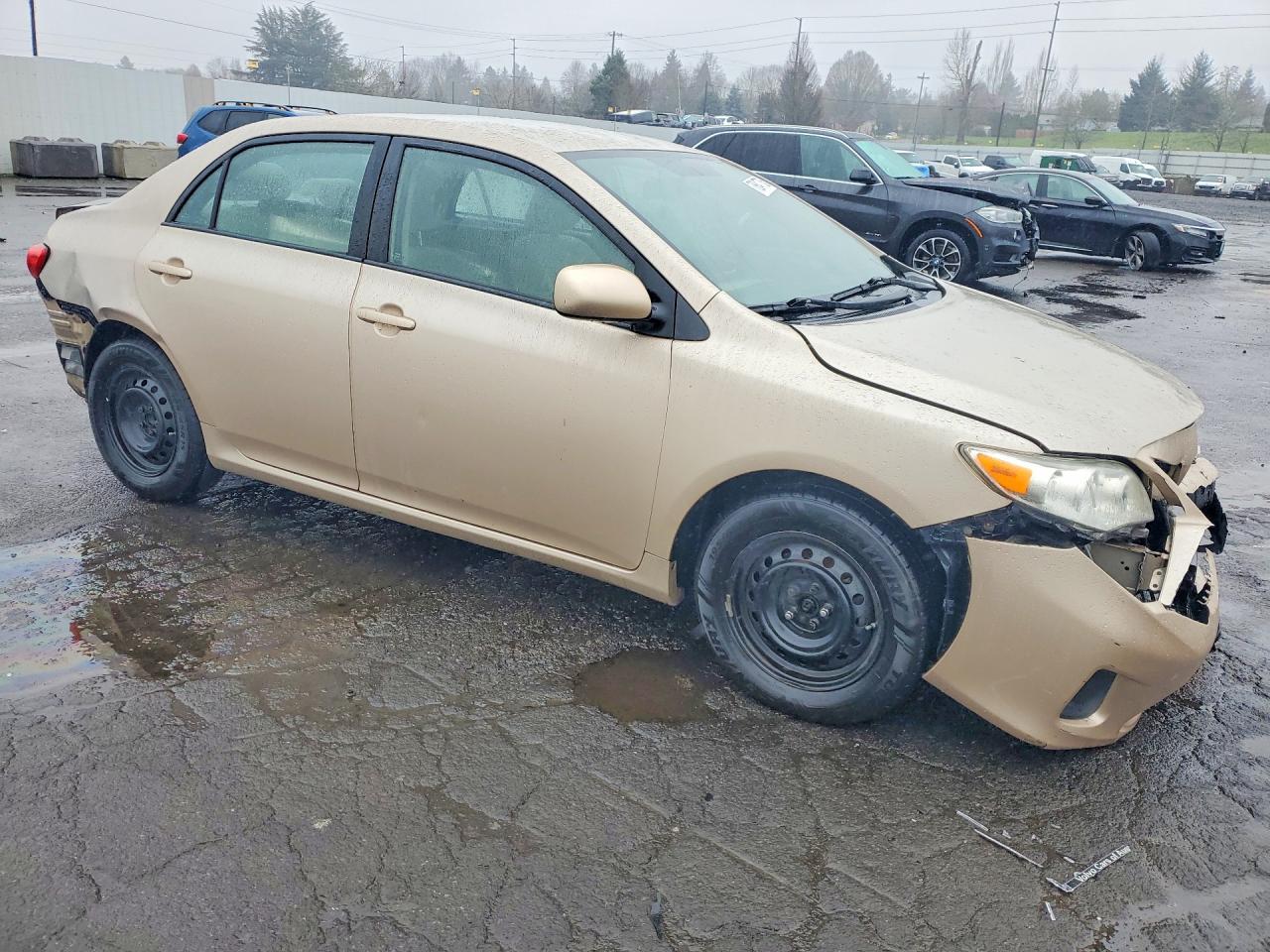 2011 Toyota Corolla Le Beige vin: 2T1BU4EEXBC656126