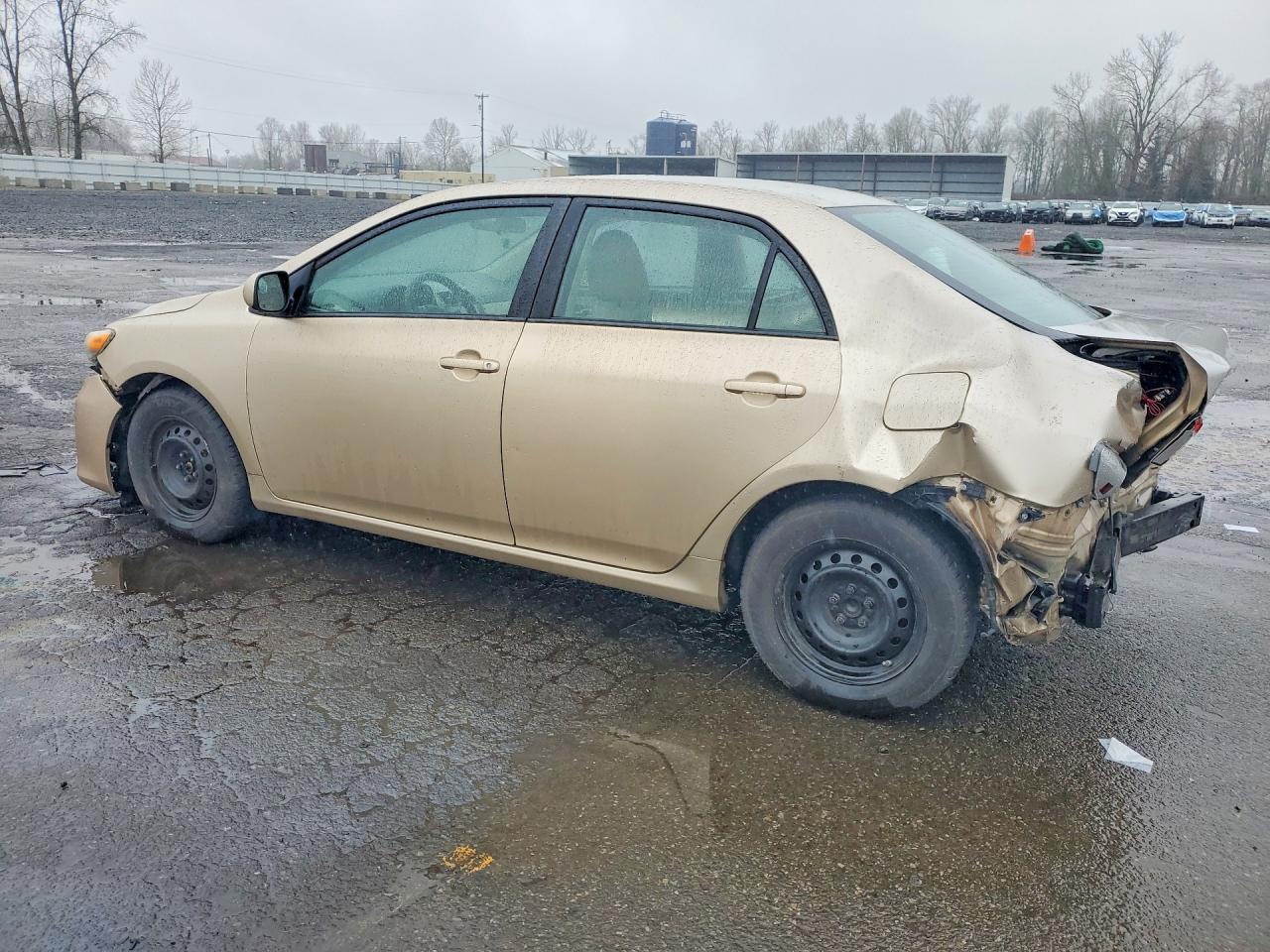 2011 Toyota Corolla Le Beige vin: 2T1BU4EEXBC656126