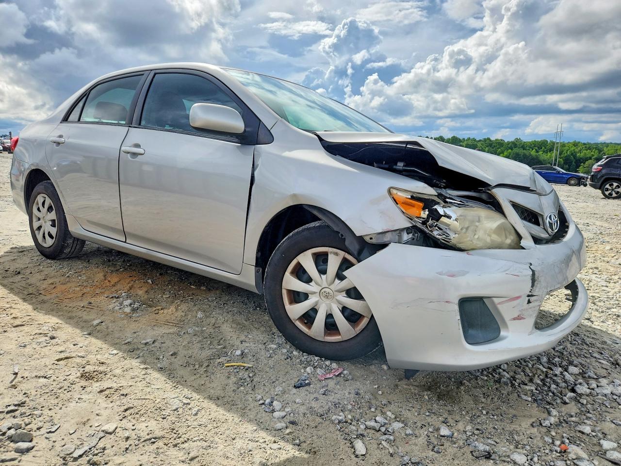 2011 Toyota Corolla Le Silver vin: 2T1BU4EEXBC662363
