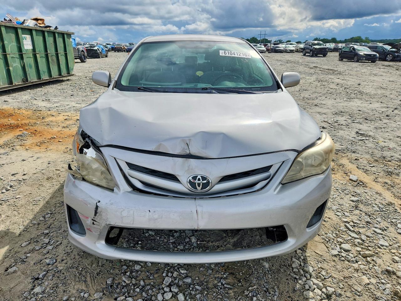 2011 Toyota Corolla Le Silver vin: 2T1BU4EEXBC662363