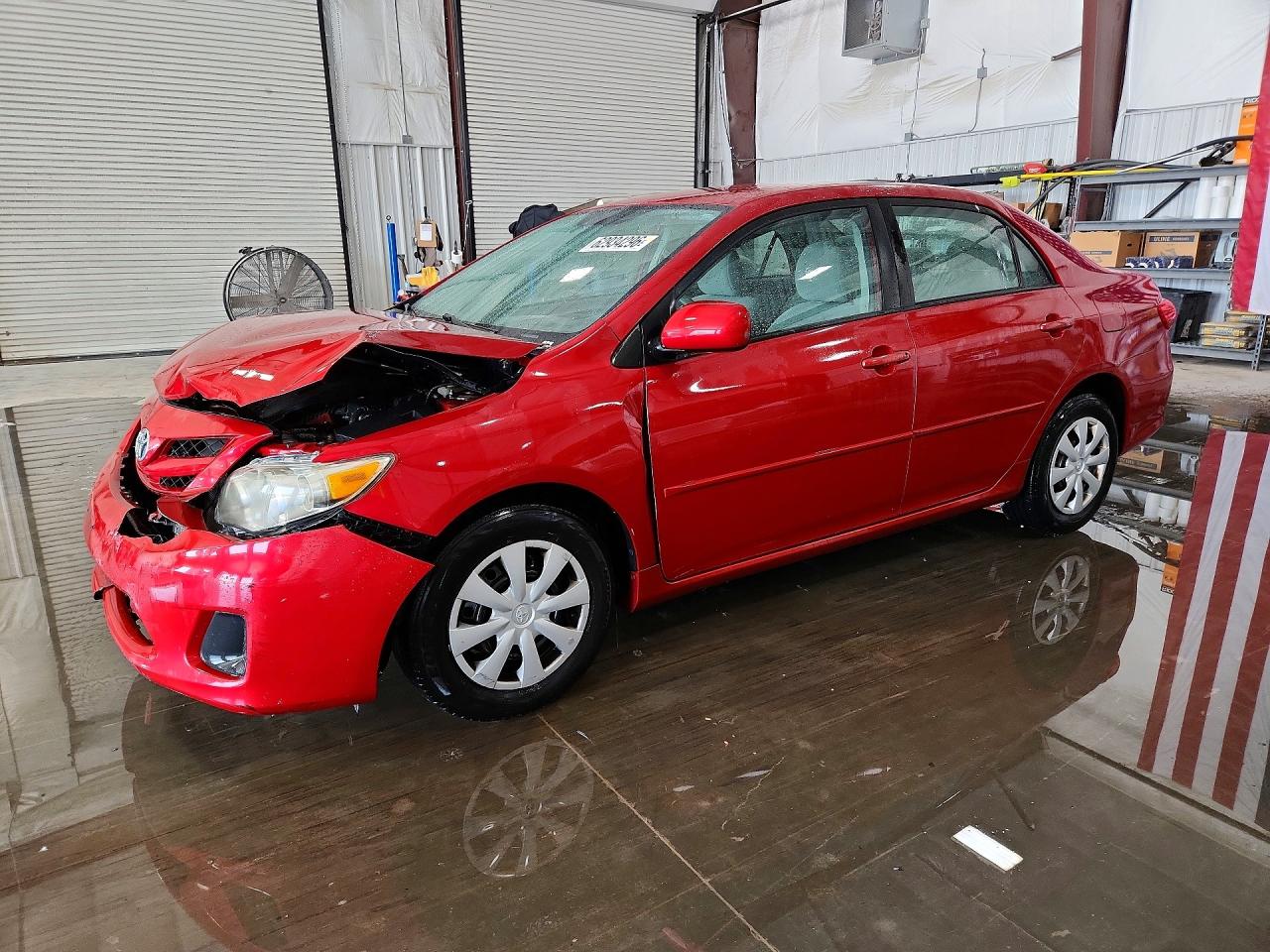 2011 Toyota Corolla Le Темно-бордовый vin: 2T1BU4EEXBC664825