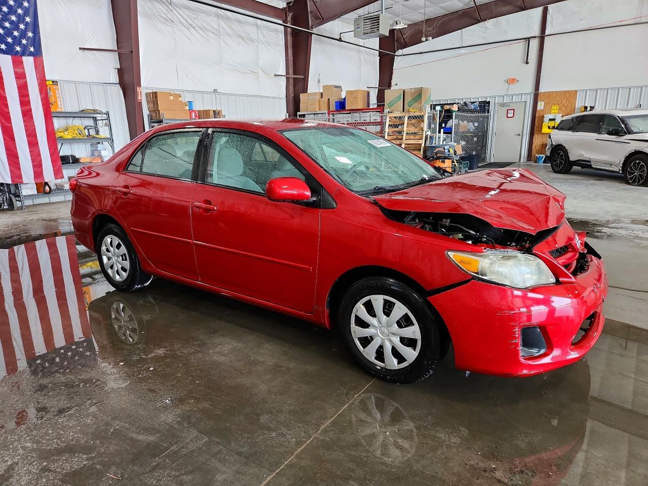 2011 Toyota Corolla Le Темно-бордовый vin: 2T1BU4EEXBC664825