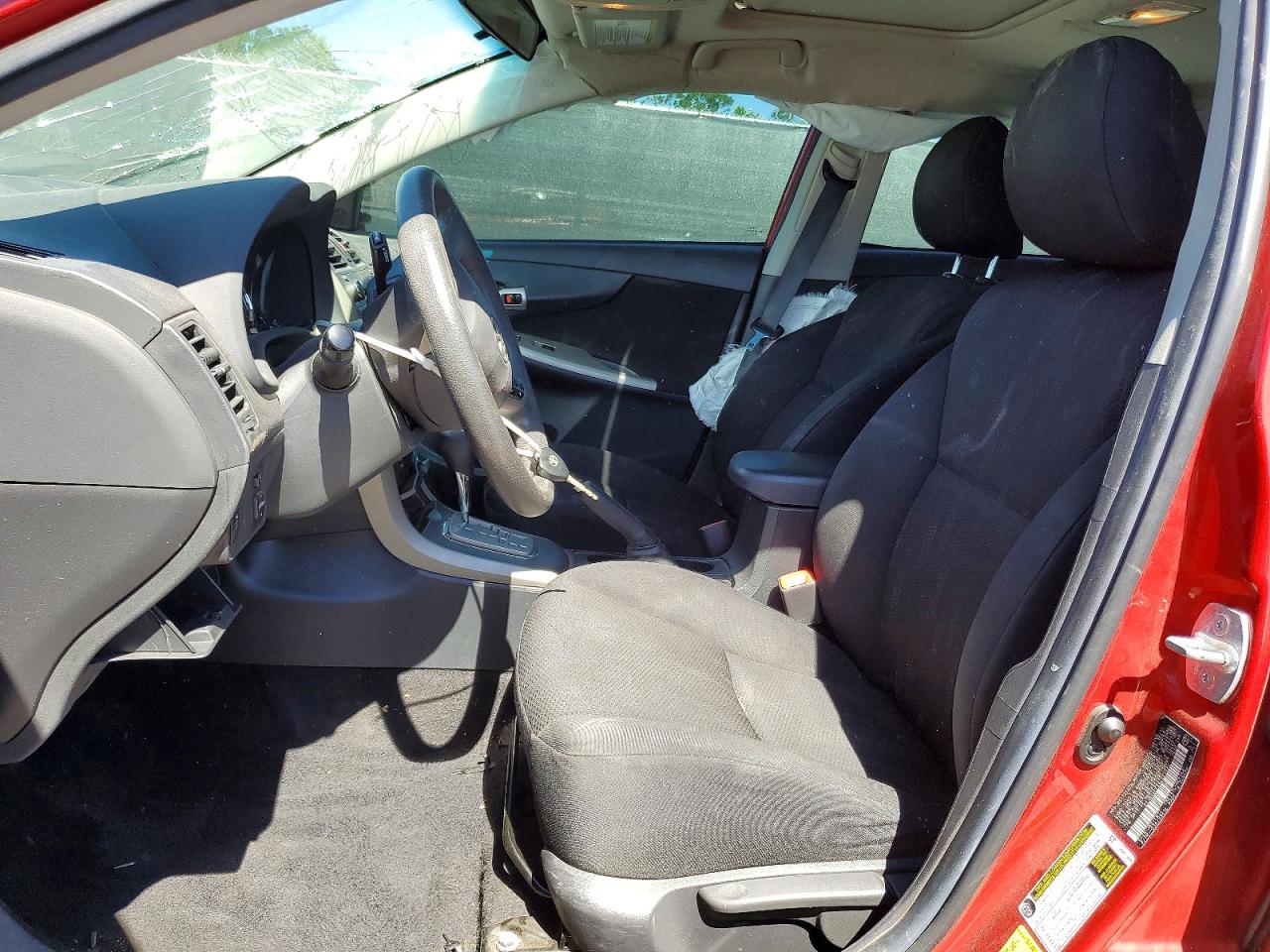 2011 Toyota Corolla S Red vin: 2T1BU4EEXBC665831