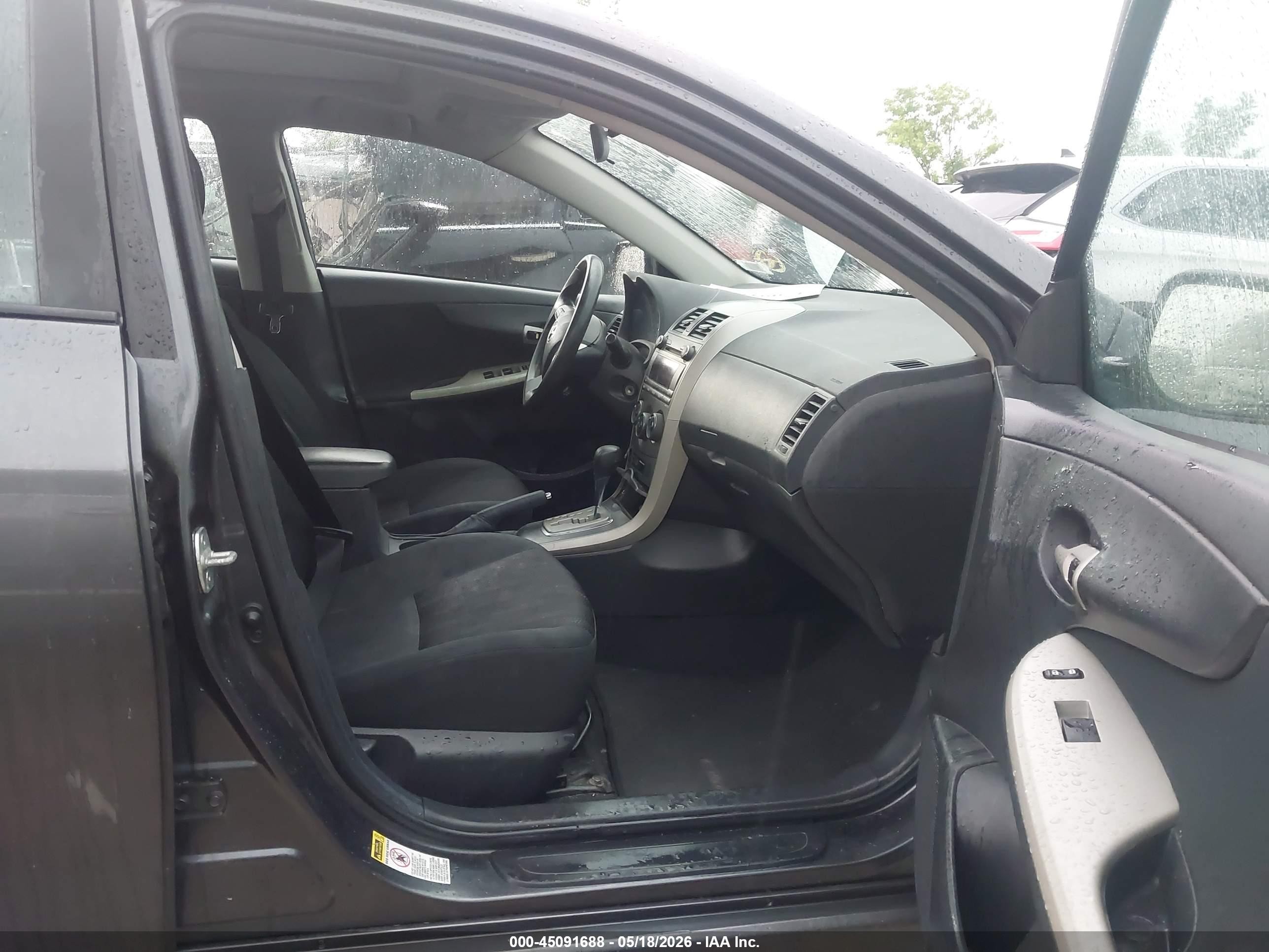 2011 Toyota Corolla S Gray vin: 2T1BU4EEXBC669992