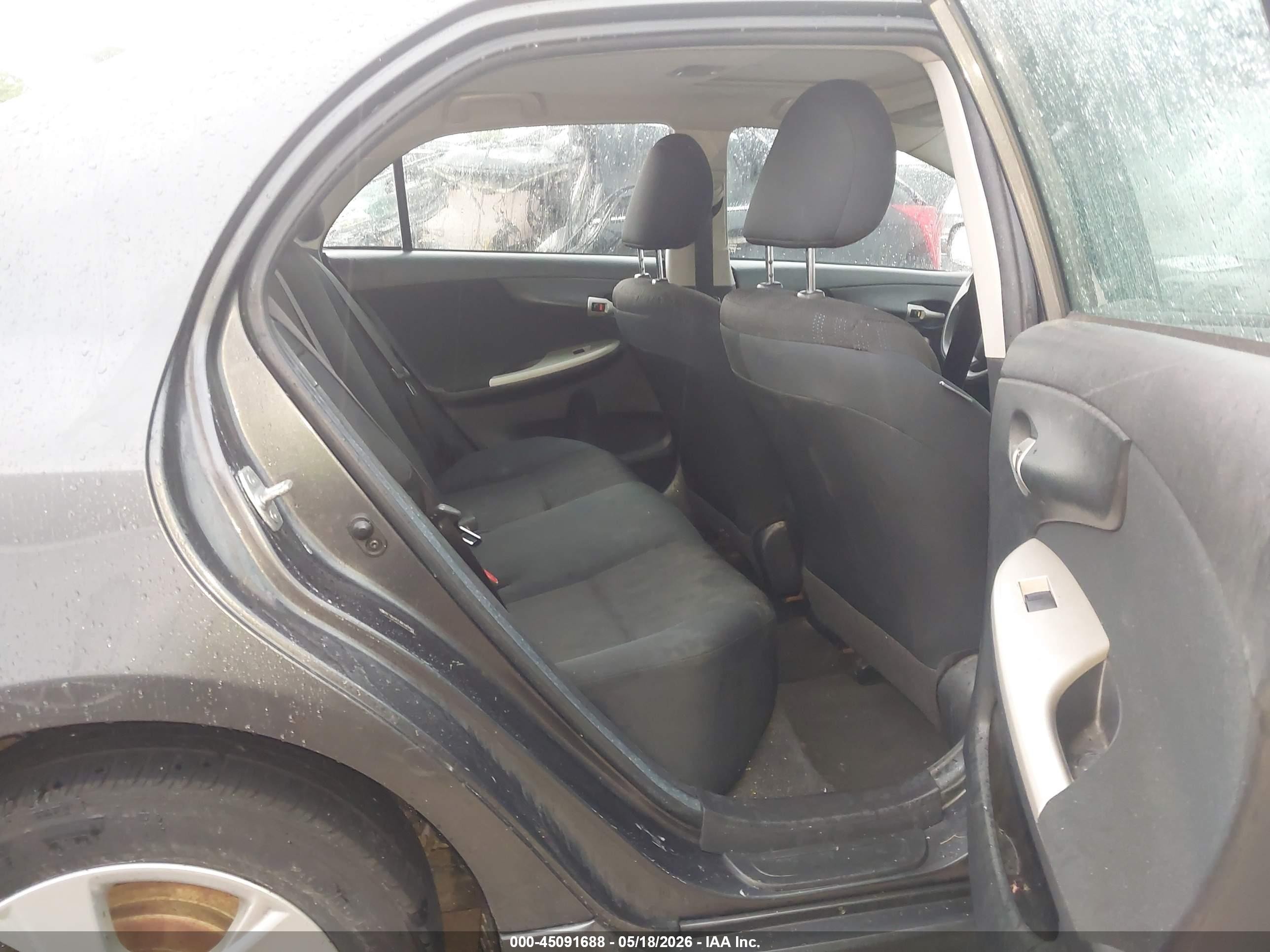 2011 Toyota Corolla S Gray vin: 2T1BU4EEXBC669992