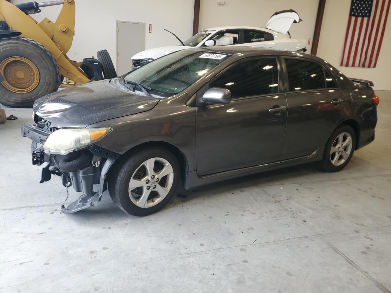2011 Toyota Corolla S Gray vin: 2T1BU4EEXBC672696