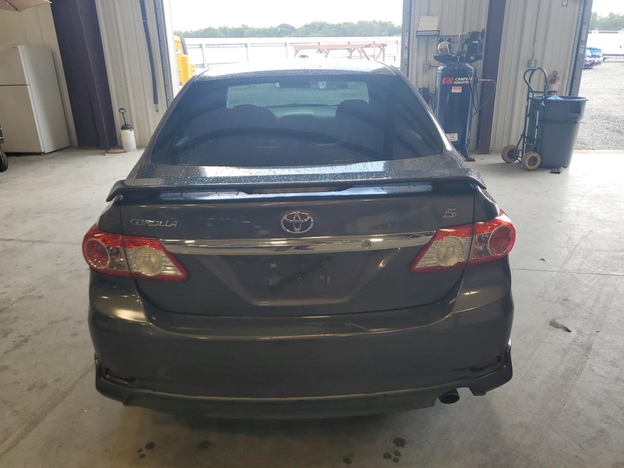 2011 Toyota Corolla S Gray vin: 2T1BU4EEXBC672696