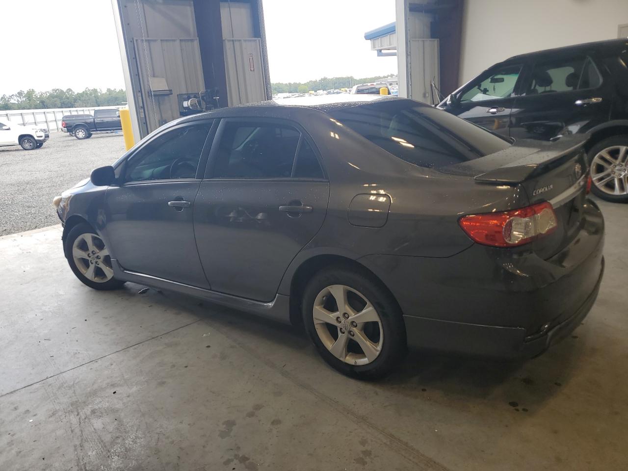 2011 Toyota Corolla S Gray vin: 2T1BU4EEXBC672696