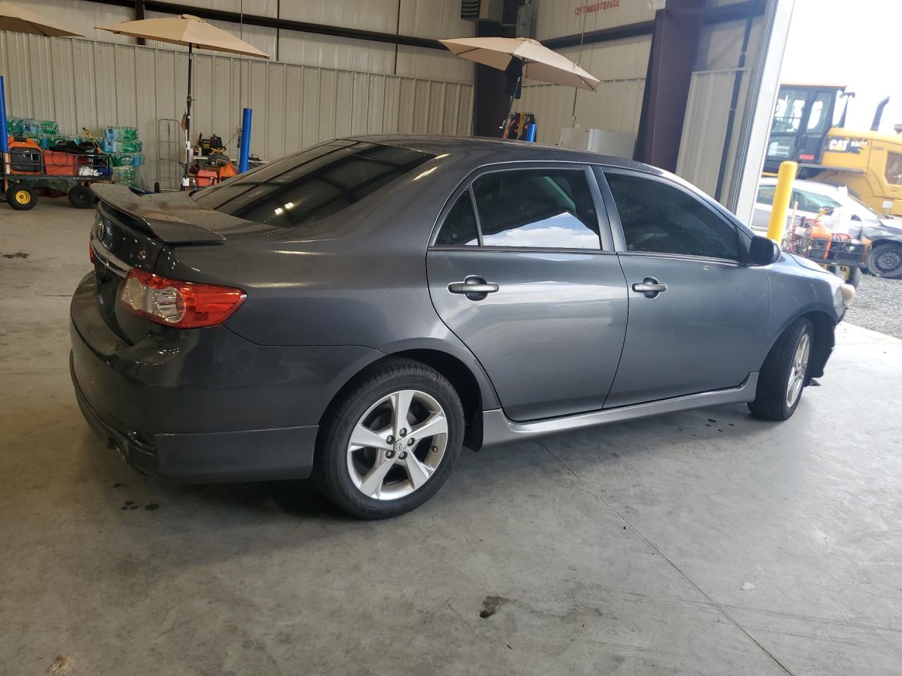 2011 Toyota Corolla S Gray vin: 2T1BU4EEXBC672696