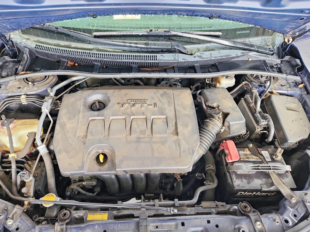 2011 Toyota Corolla Le Blue vin: 2T1BU4EEXBC687490