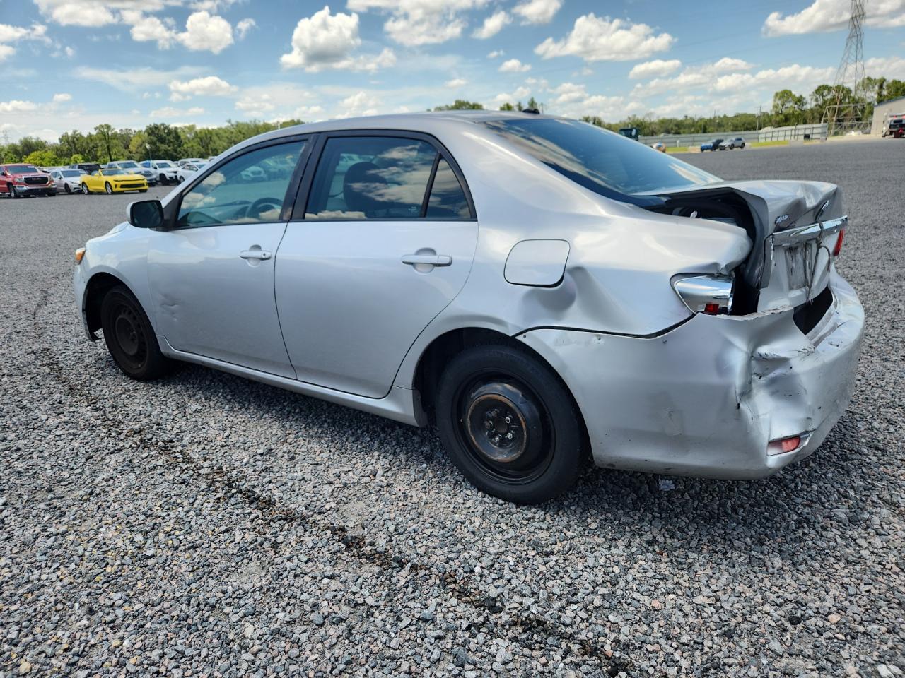 2011 Toyota Corolla Le Silver vin: 2T1BU4EEXBC697727