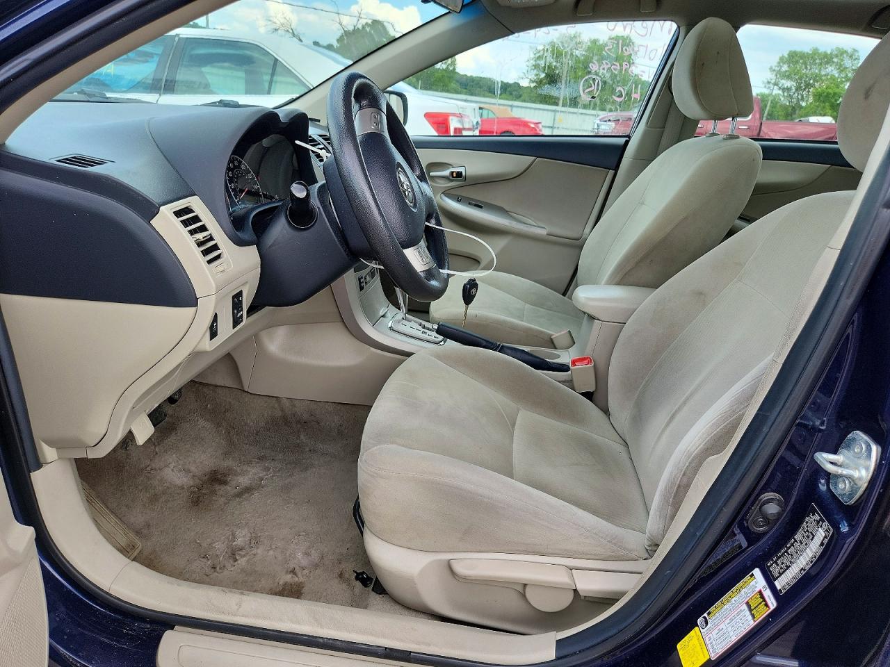 2011 Toyota Corolla Le Blue vin: 2T1BU4EEXBC739586