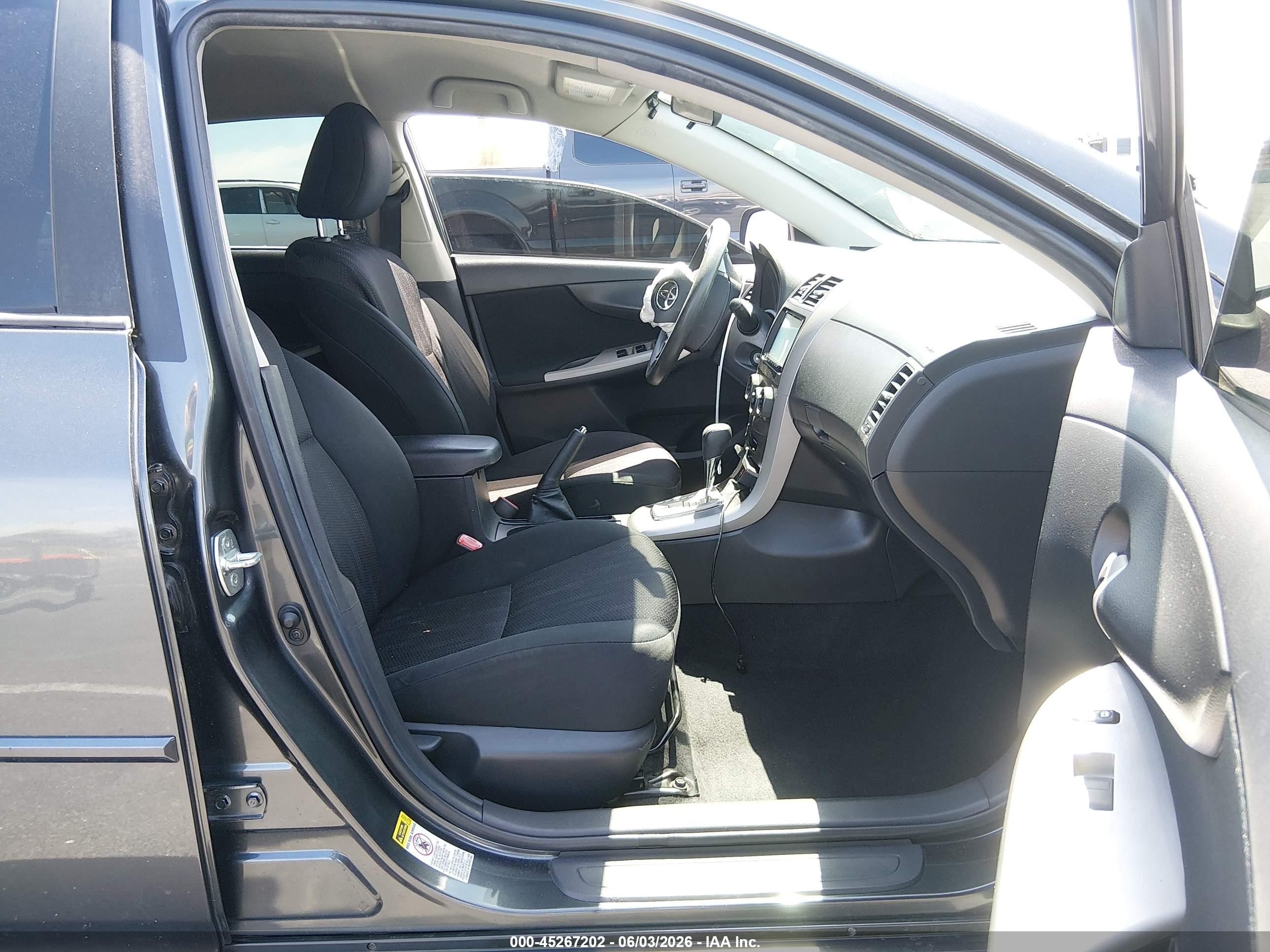 2011 Toyota Corolla S Gray vin: 2T1BU4EEXBC739782