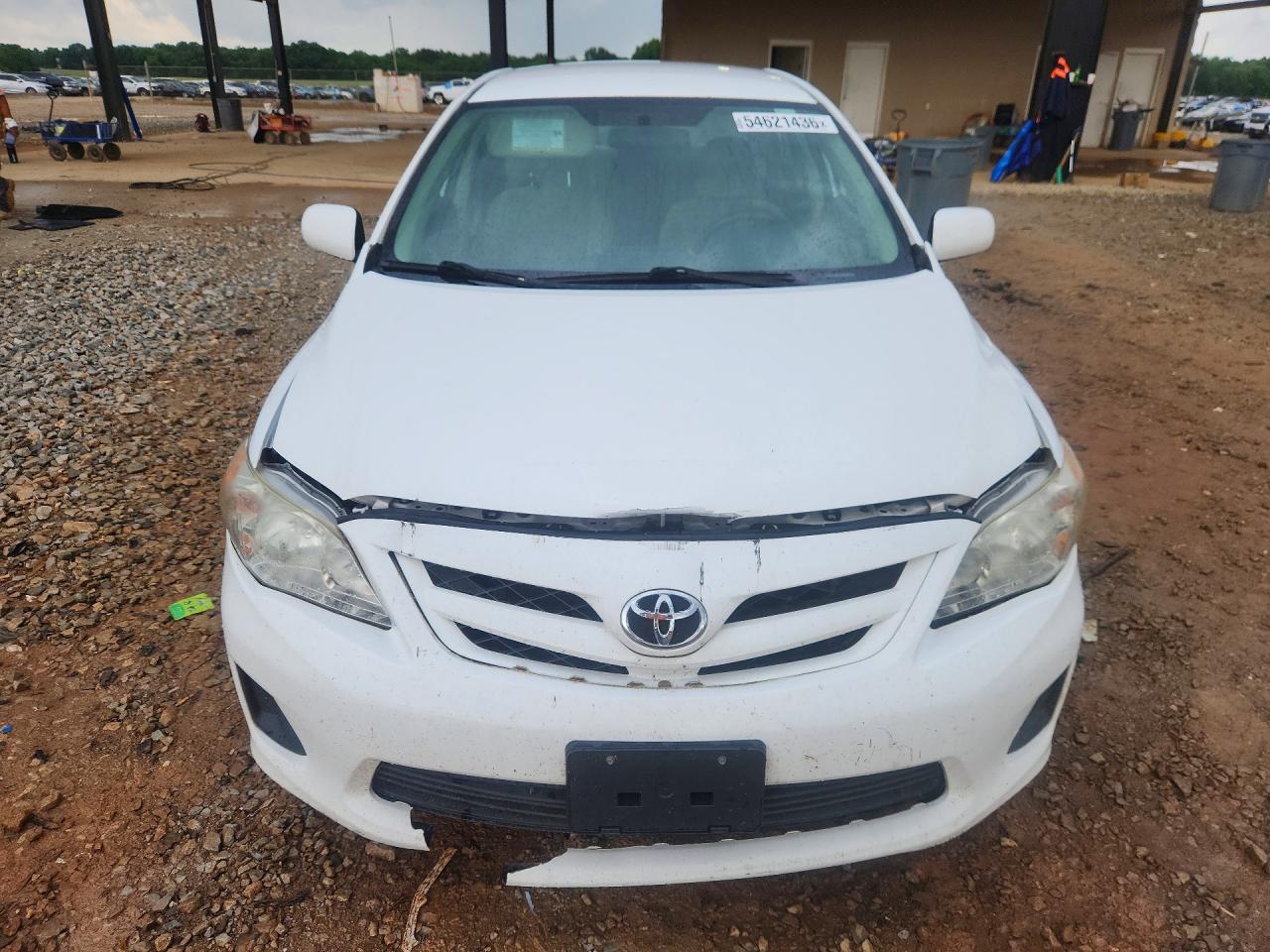2011 Toyota Corolla Le White vin: 2T1BU4EEXBC740978
