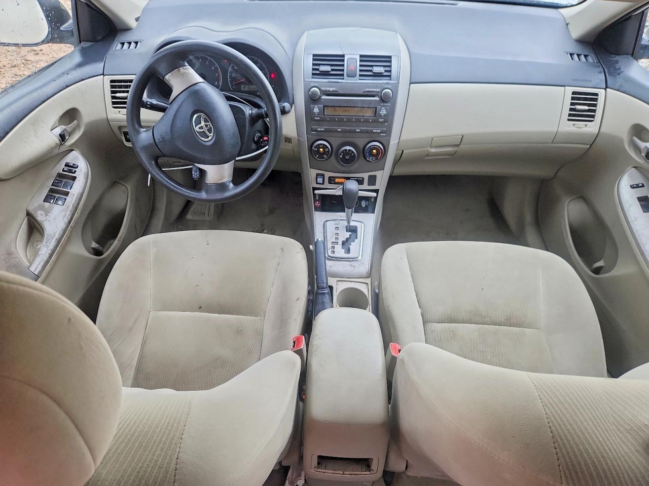 2011 Toyota Corolla Le White vin: 2T1BU4EEXBC740978