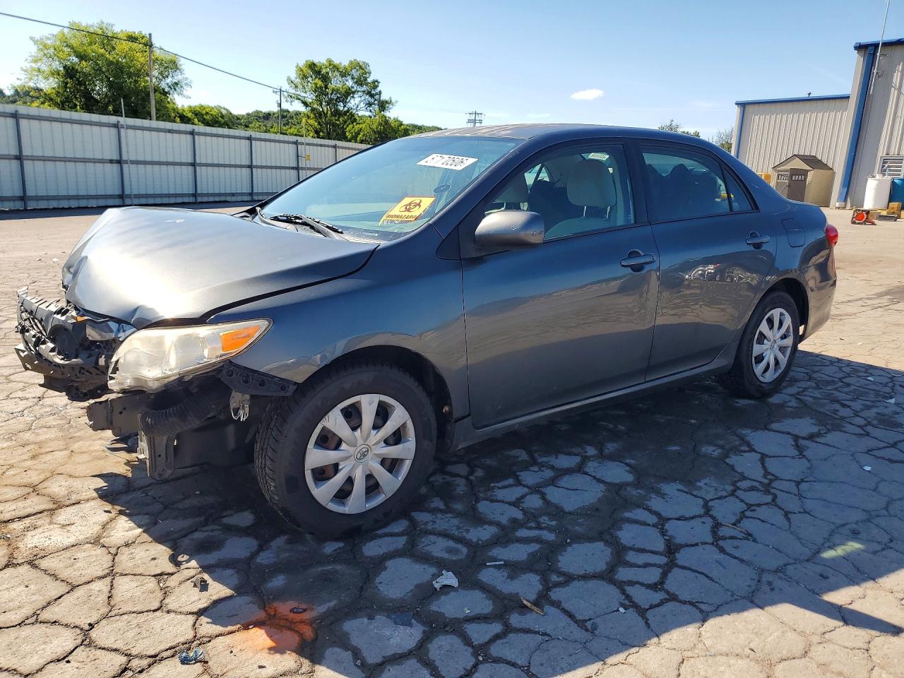 2011 Toyota Corolla Le Gray vin: 2T1BU4EEXBC743010