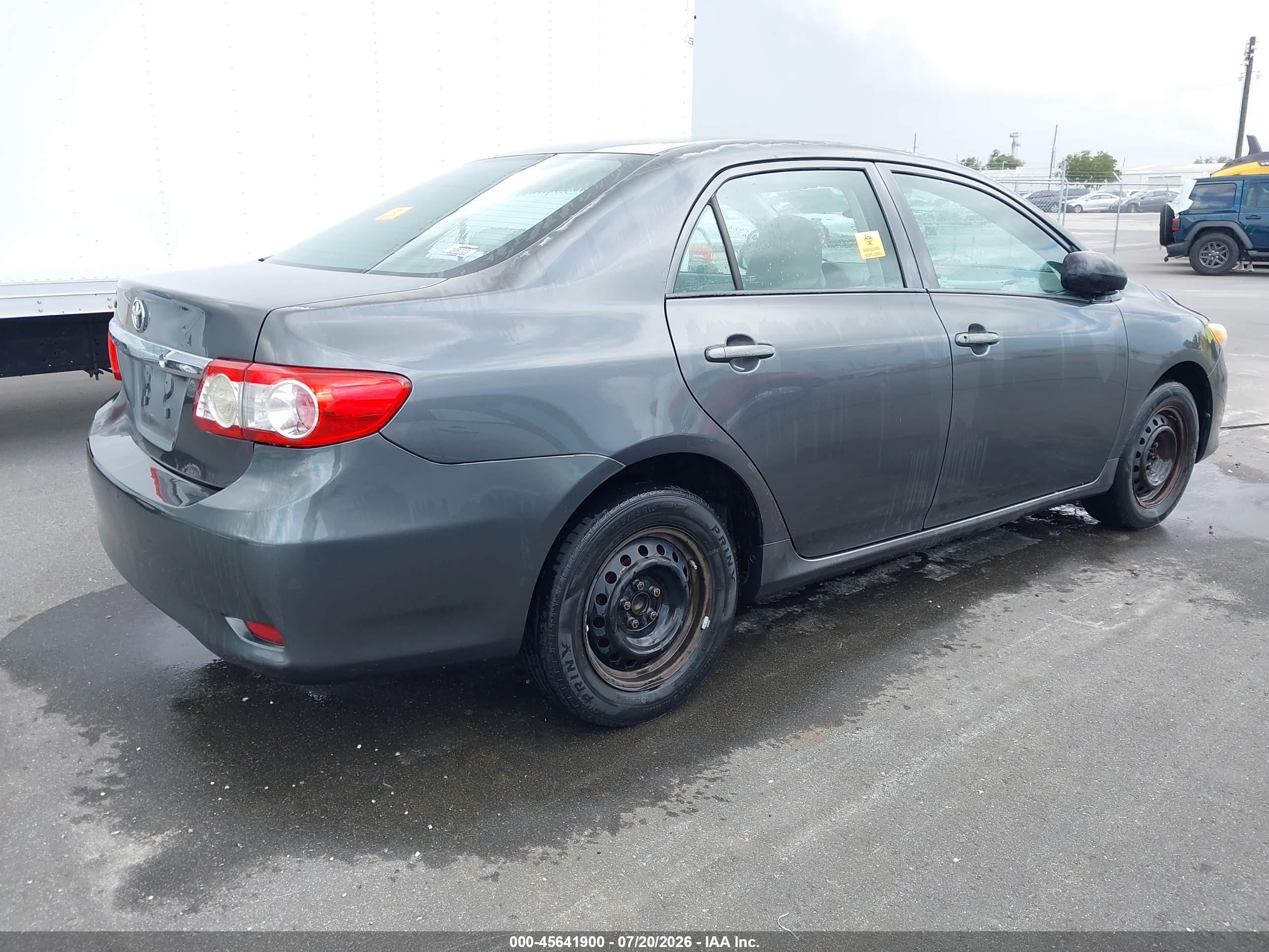2011 Toyota Corolla   Gray vin: 2T1BU4EEXBC748501