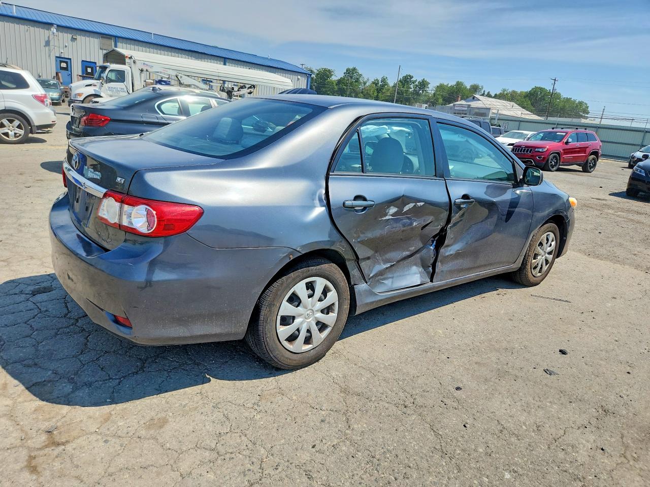 2011 Toyota Corolla Le Gray vin: 2T1BU4EEXBC749700