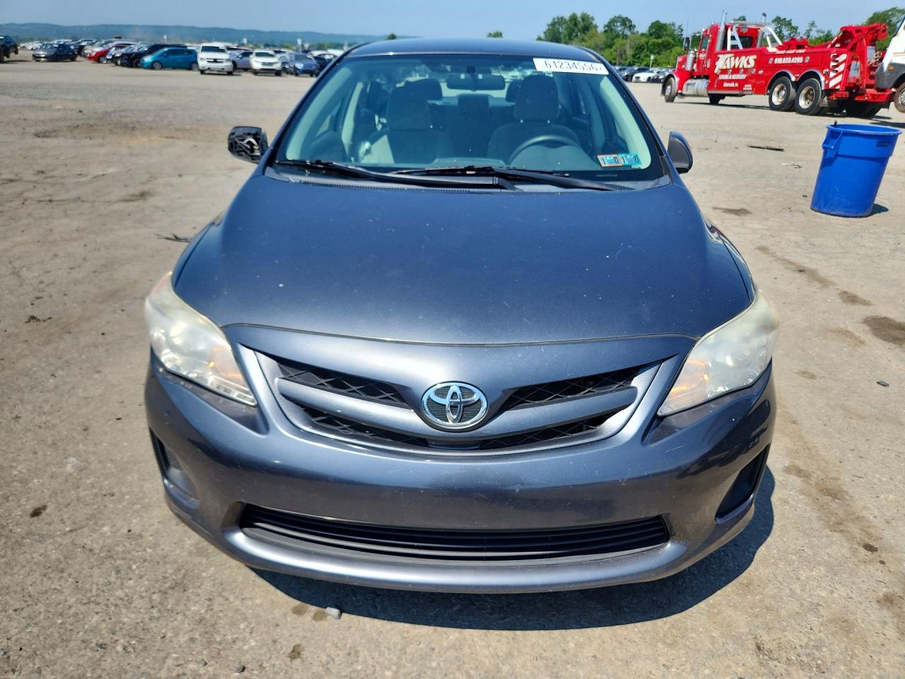 2011 Toyota Corolla Le Gray vin: 2T1BU4EEXBC749700