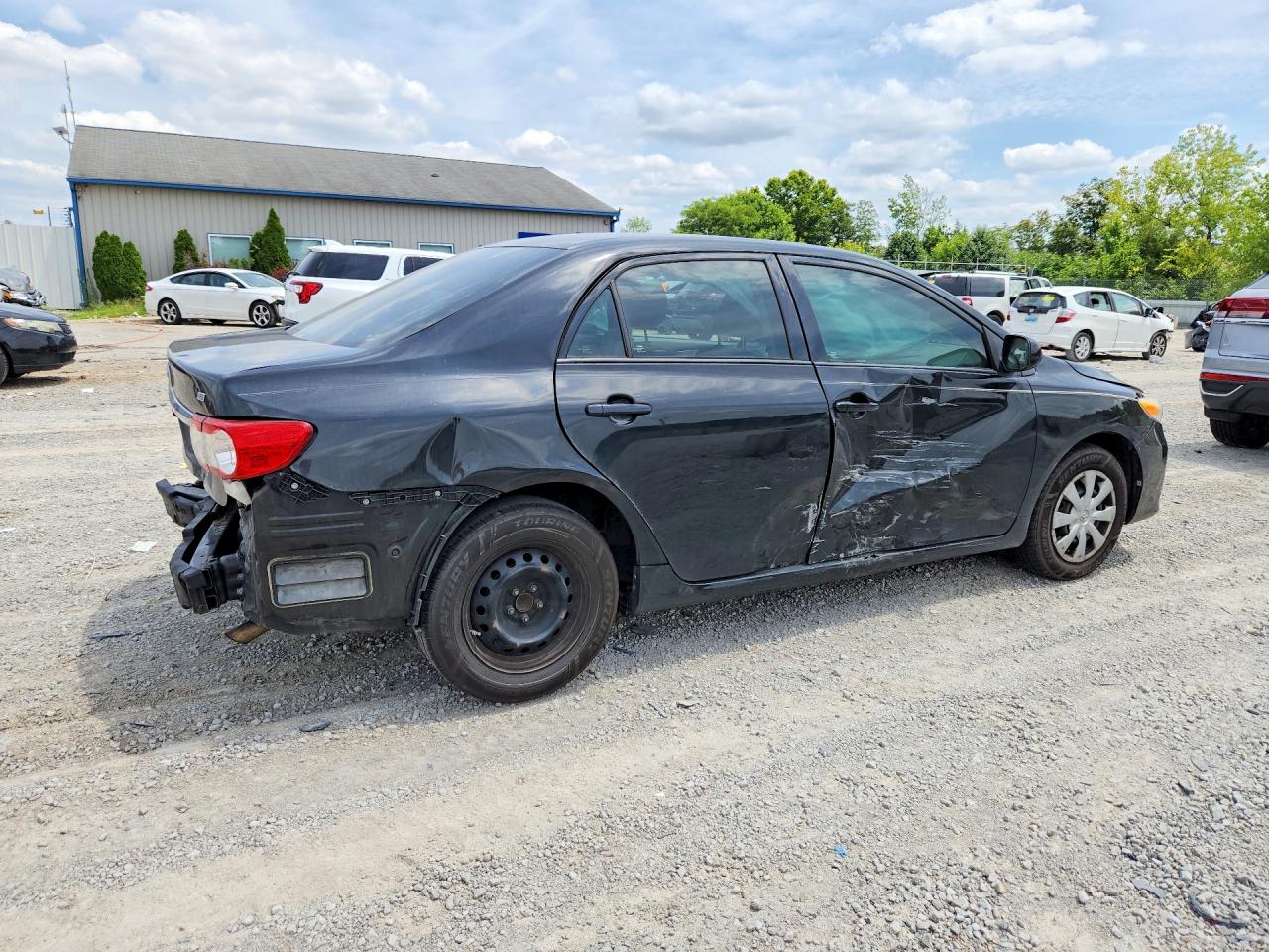 2011 Toyota Corolla Le Black vin: 2T1BU4EEXBC753875