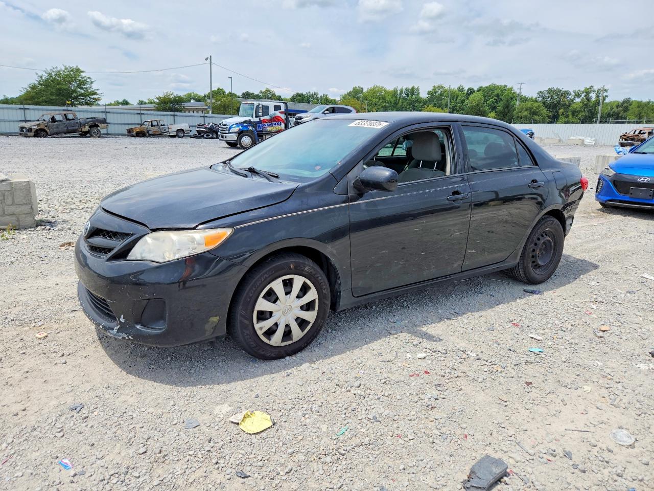 2011 Toyota Corolla Le Black vin: 2T1BU4EEXBC753875