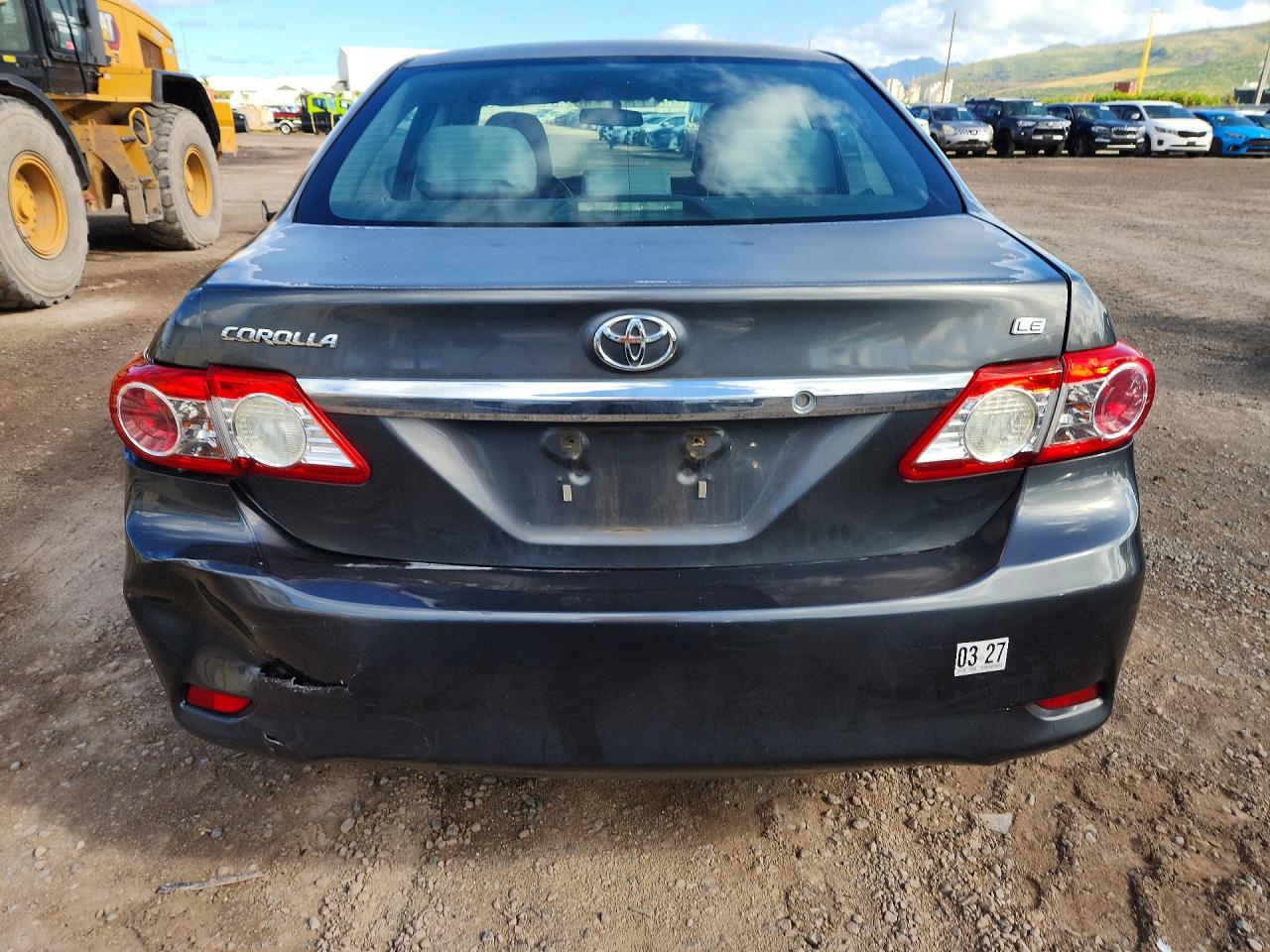 2012 Toyota Corolla L Charcoal vin: 2T1BU4EEXCC802316