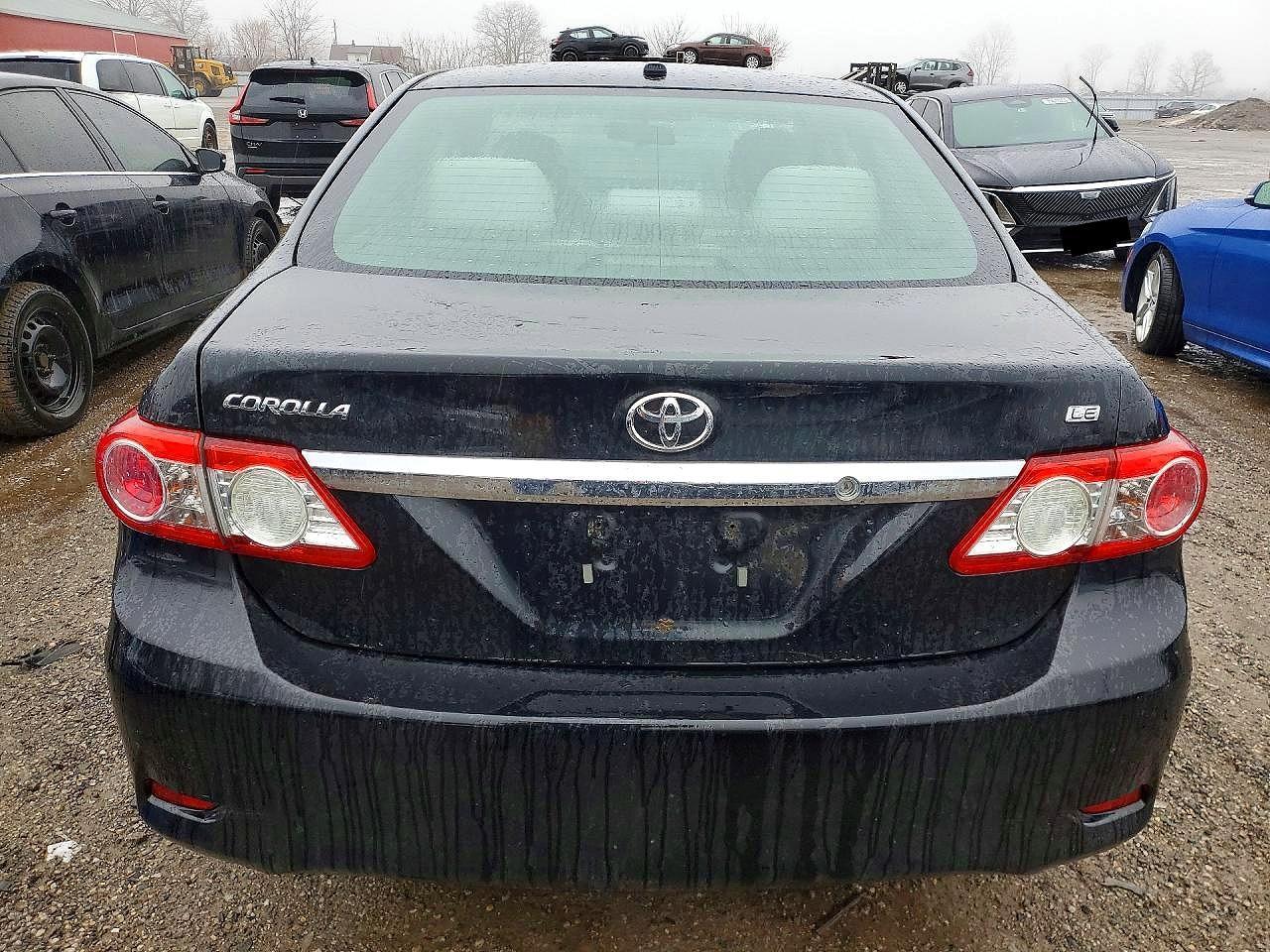 2012 Toyota Corolla L Black vin: 2T1BU4EEXCC810884
