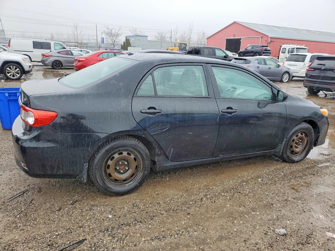 2012 Toyota Corolla L Black vin: 2T1BU4EEXCC810884
