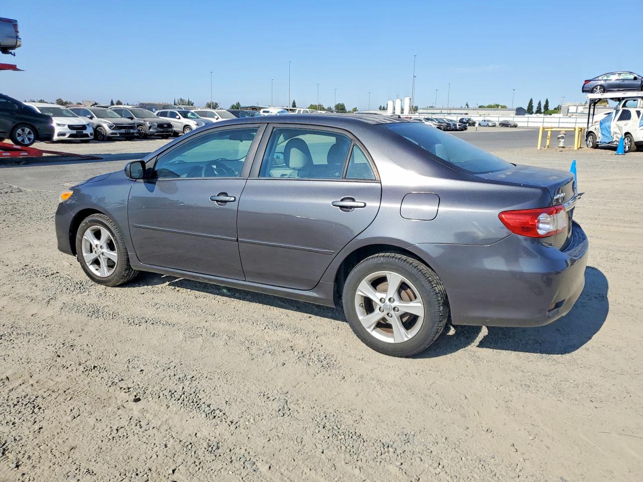 2012 Toyota Corolla Le Gray vin: 2T1BU4EEXCC814059