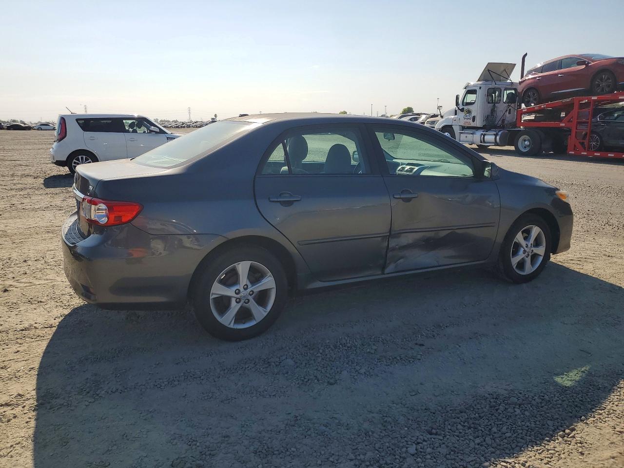 2012 Toyota Corolla Le Gray vin: 2T1BU4EEXCC814059