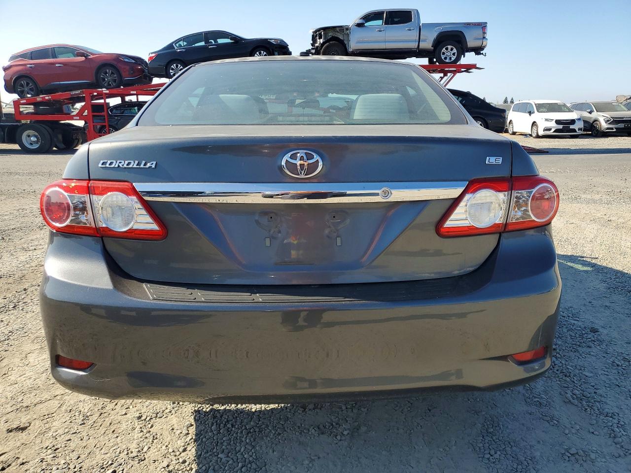 2012 Toyota Corolla Le Gray vin: 2T1BU4EEXCC814059