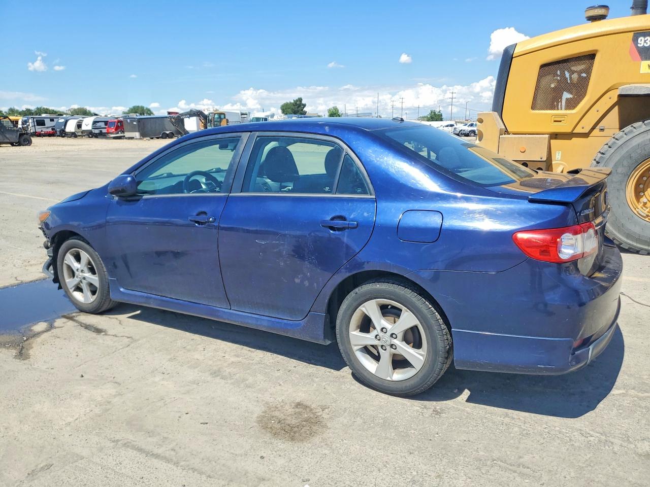 2012 Toyota Corolla S Blue vin: 2T1BU4EEXCC827278