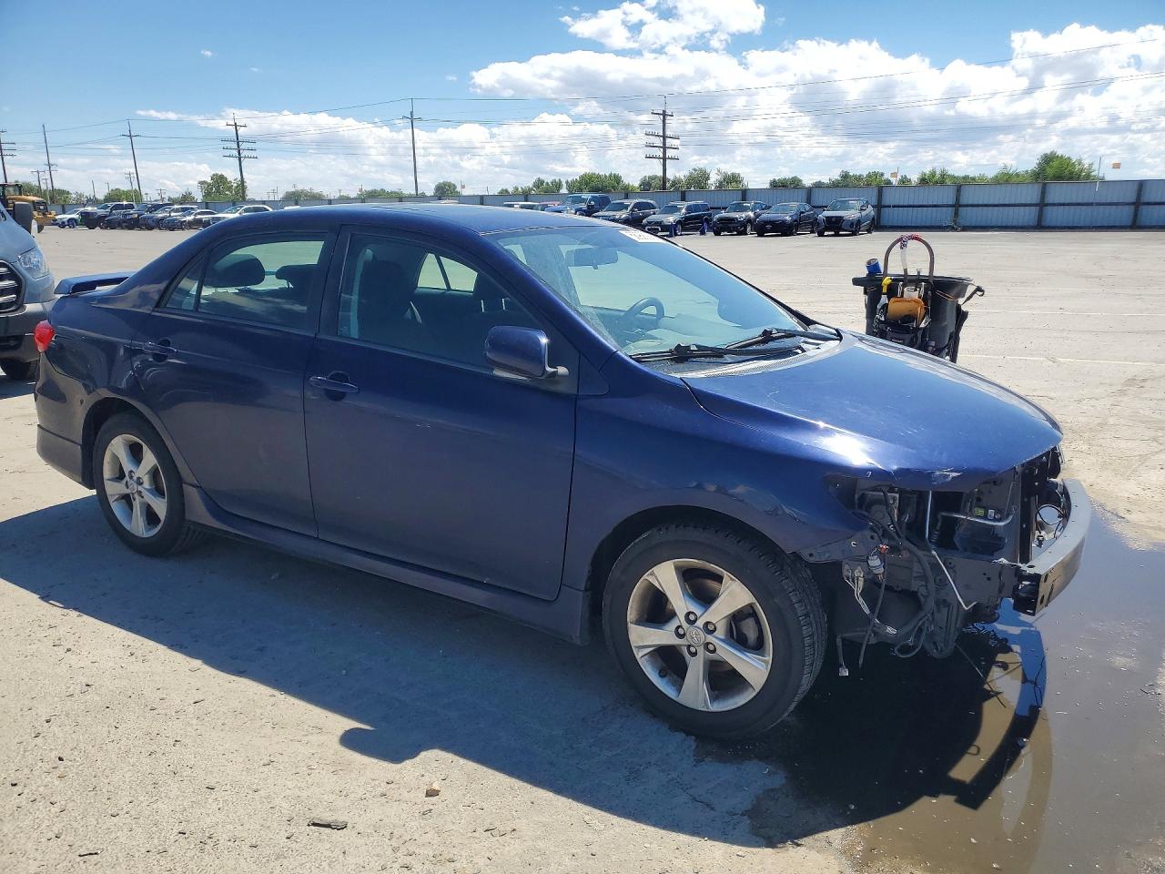 2012 Toyota Corolla S Blue vin: 2T1BU4EEXCC827278